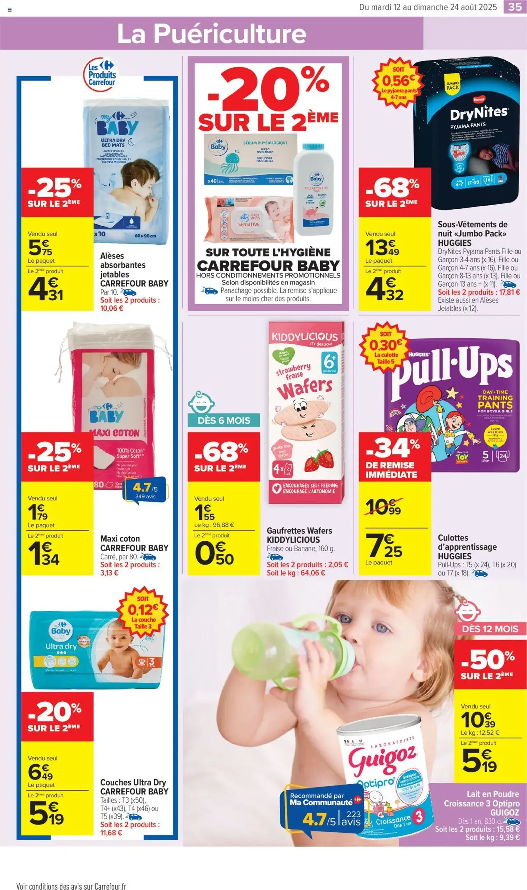 Carrefour Market catalogue semaine 33 - brochure valable à partir du 12/08/2025, page 37 sur 44