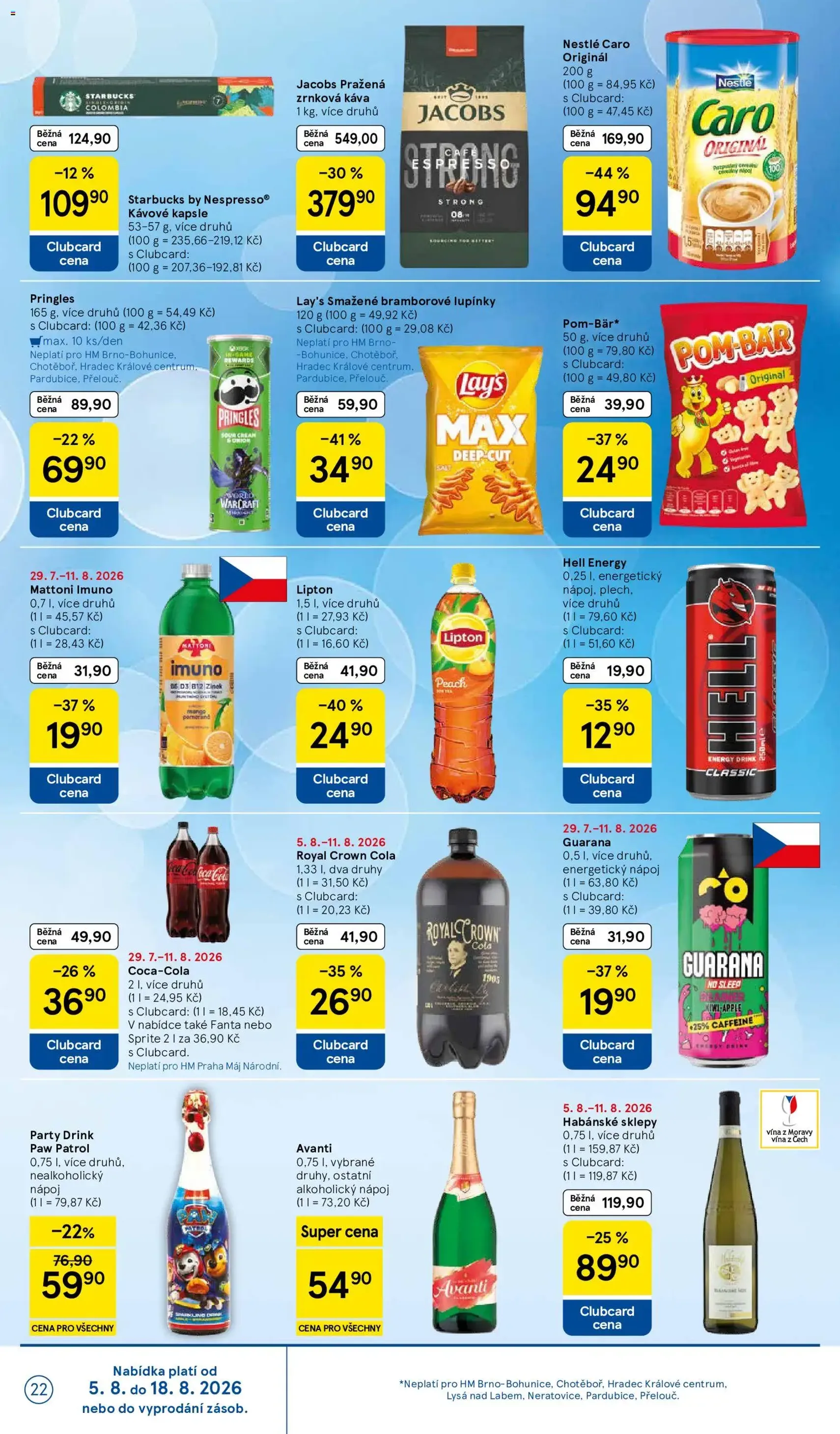 Tesco leták - Hypermarket - platný leták od 05.08.2026 strana 22 z 31