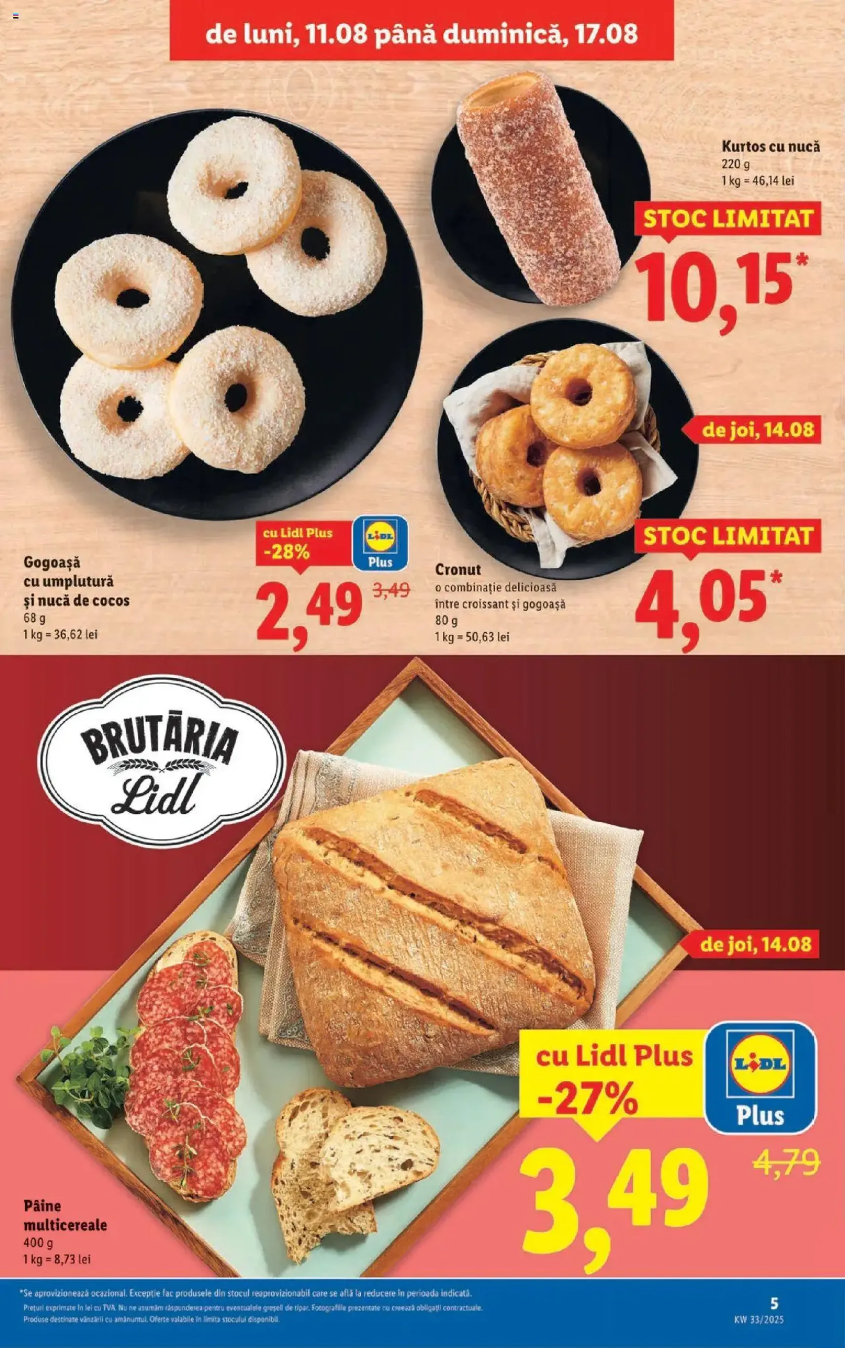 Catalog Lidl - cataloage valabile începând cu 11.08.2025 pagina 5 din 38 Catalog Lidl - cataloage valabile începând cu 11.08.2025 pagina 5 din 38
