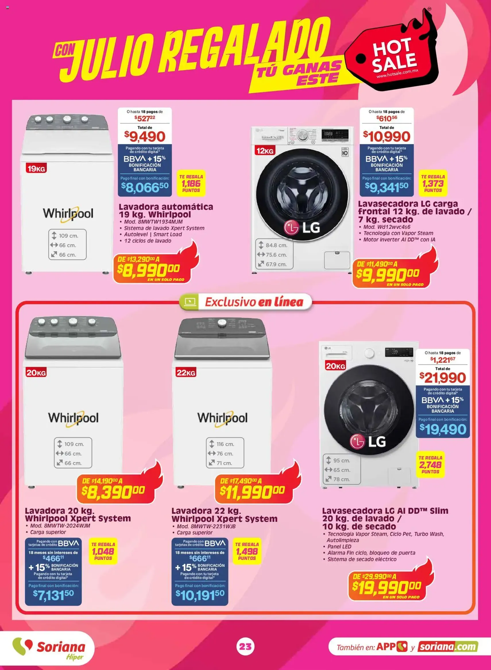 Soriana Hot Sale - folleto válido desde 25/05/2026 página 23 de 47