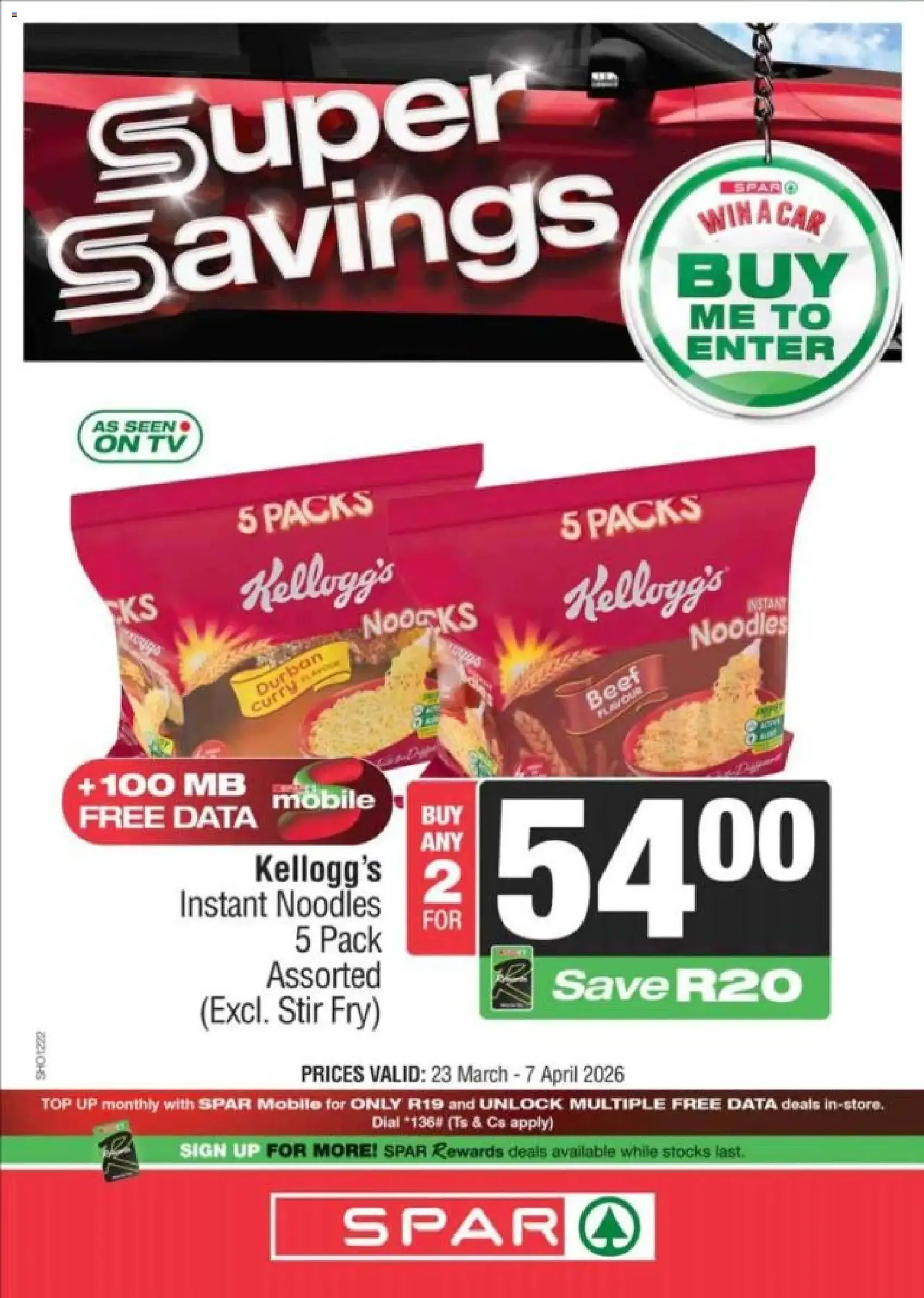 Superspar Specials - valid flyer from 23/03/2026, page 19 of 21