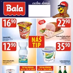 BALA velký leták - náhled letáku platný od 17.09.2025
