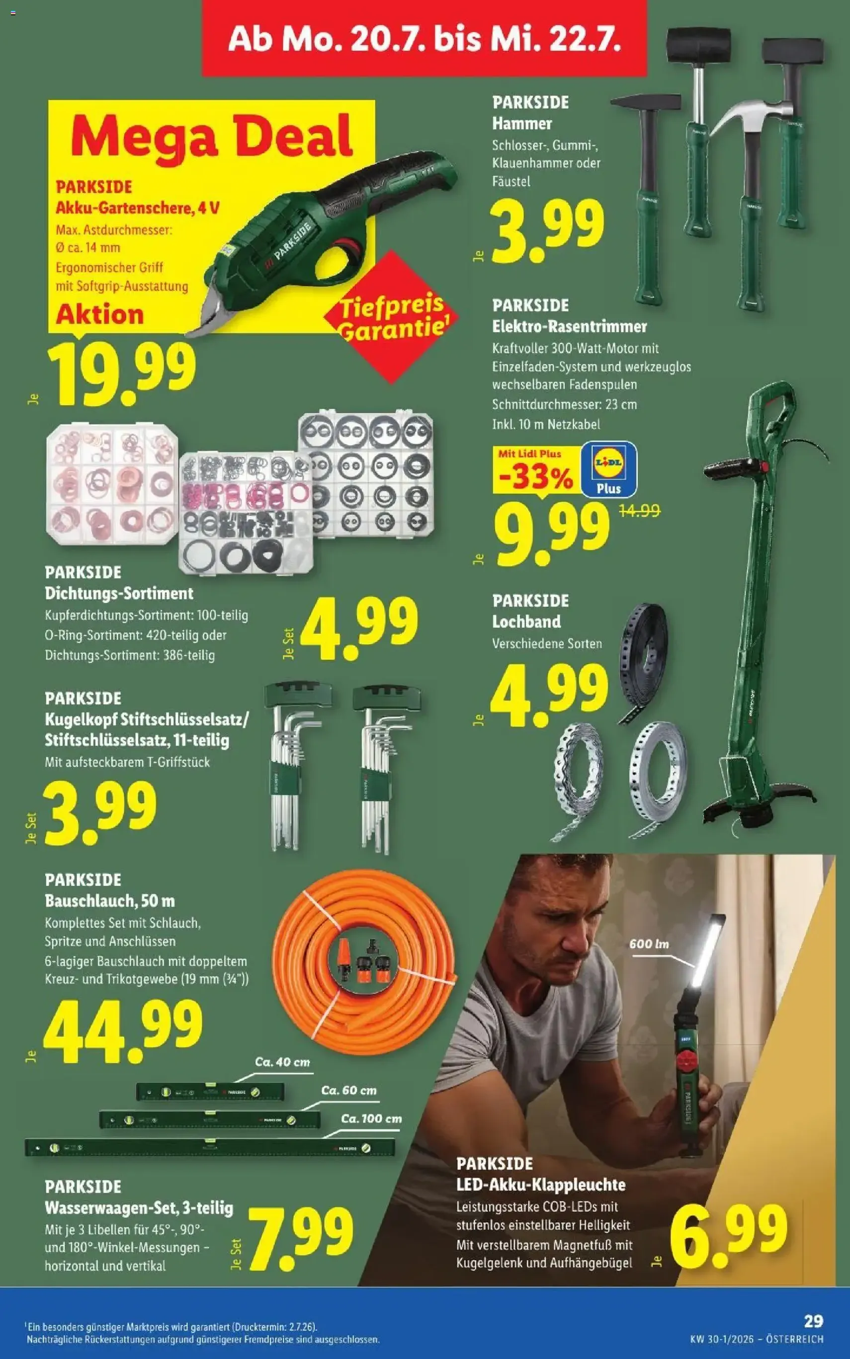 Lidl - Flugblatt - Gültiger Prospekt ab 16.07.2026, Seite 34 von insgesamt 54