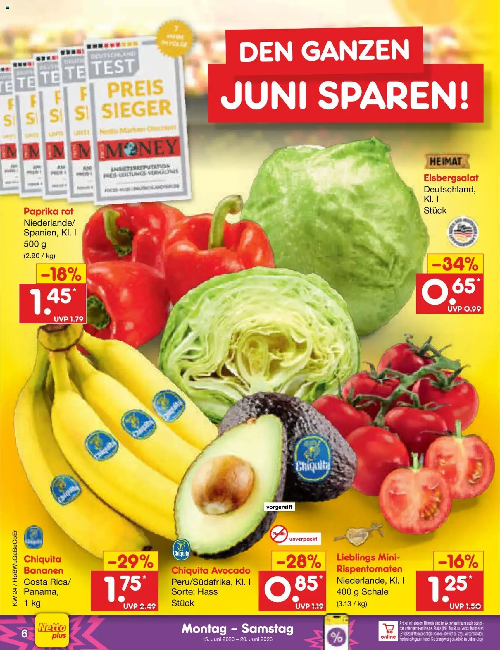Netto Marken-Discount Prospekt - Gültiger Prospekt ab 08.06.2026, Seite 10 von insgesamt 60