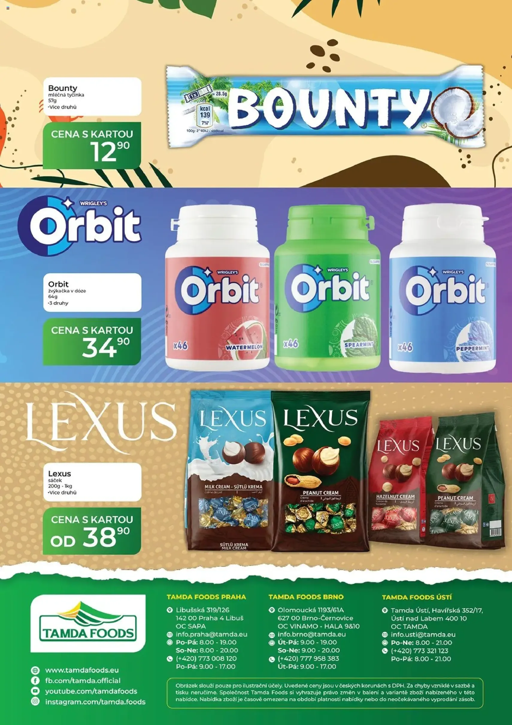 Tamda Foods leták - platný leták od 15.07.2026 strana 60 z 60