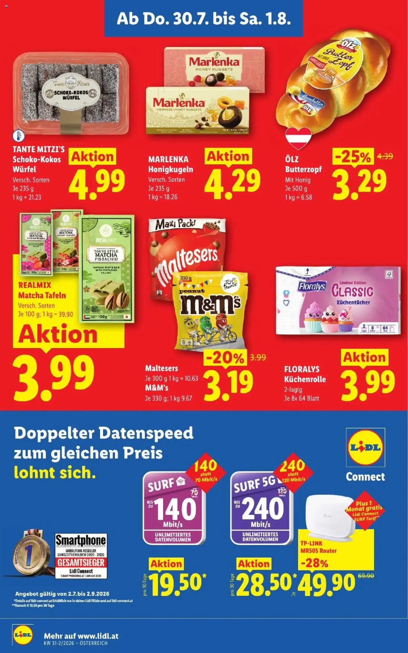 Lidl - Flugblatt - Gültiger Prospekt ab 30.07.2026, Seite 16 von insgesamt 52
