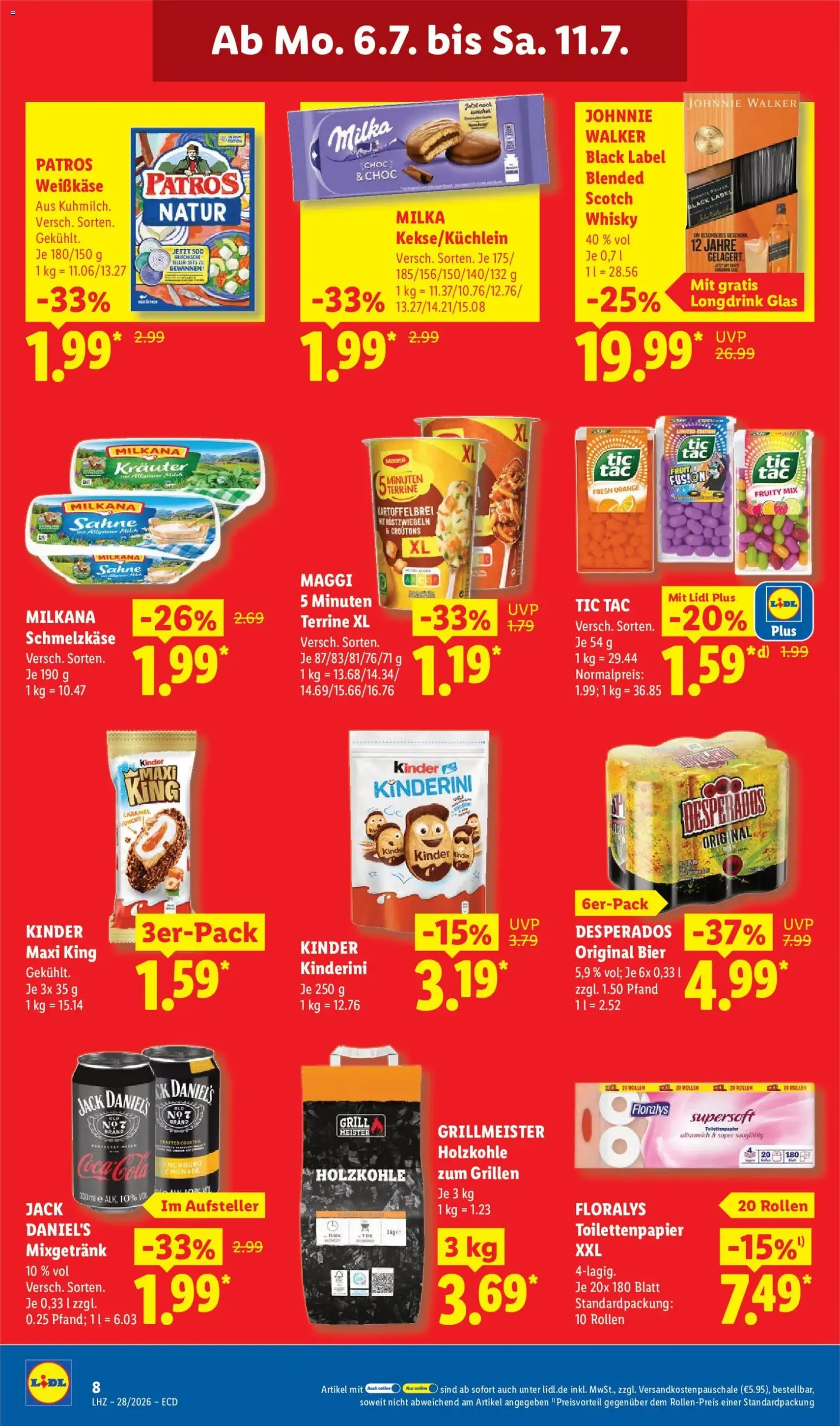 Lidl Prospekt - Gültiger Prospekt ab 06.07.2026, Seite 14 von insgesamt 62