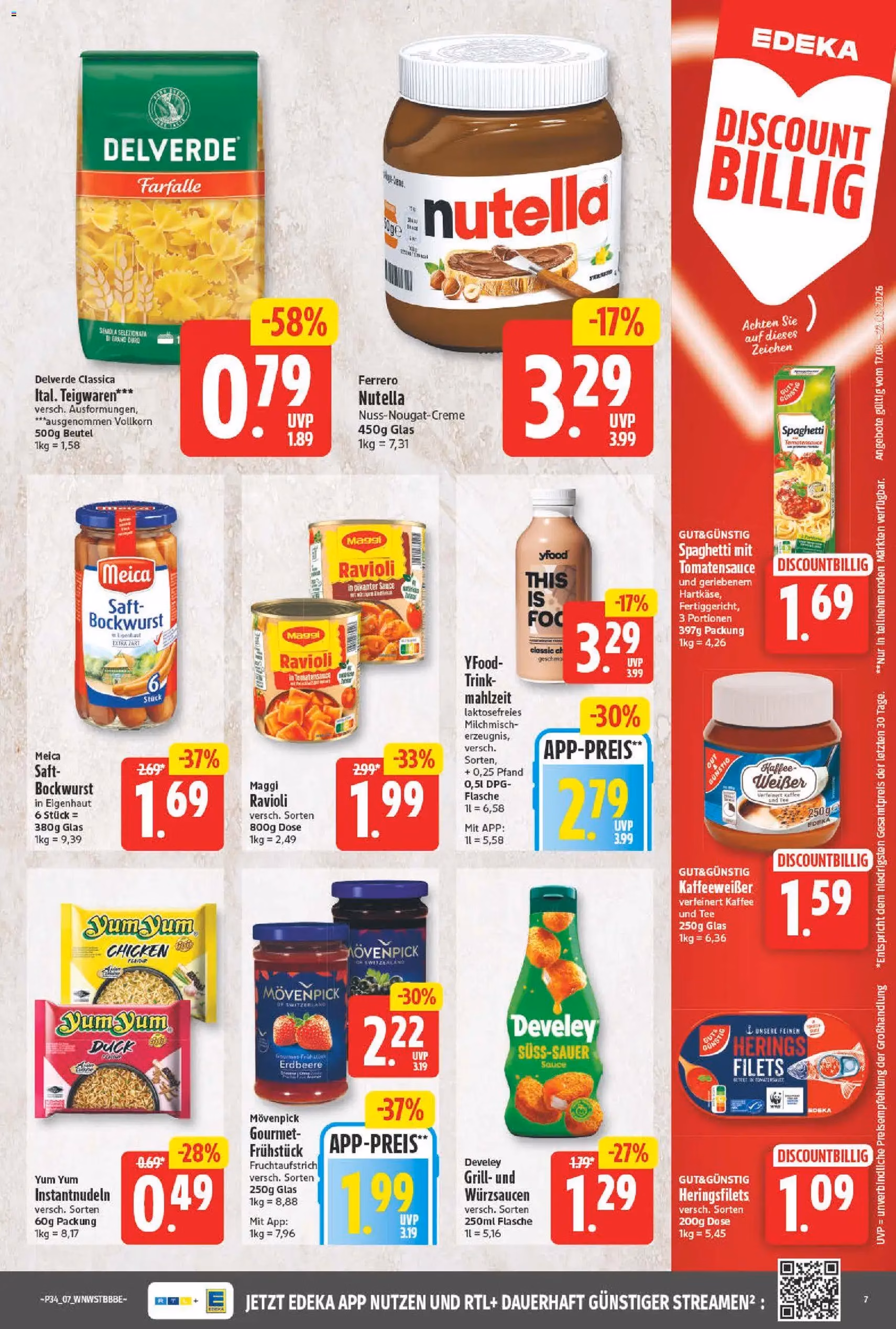 NP Discount Prospekt - Gültiger Prospekt ab 17.08.2026, Seite 7 von insgesamt 16