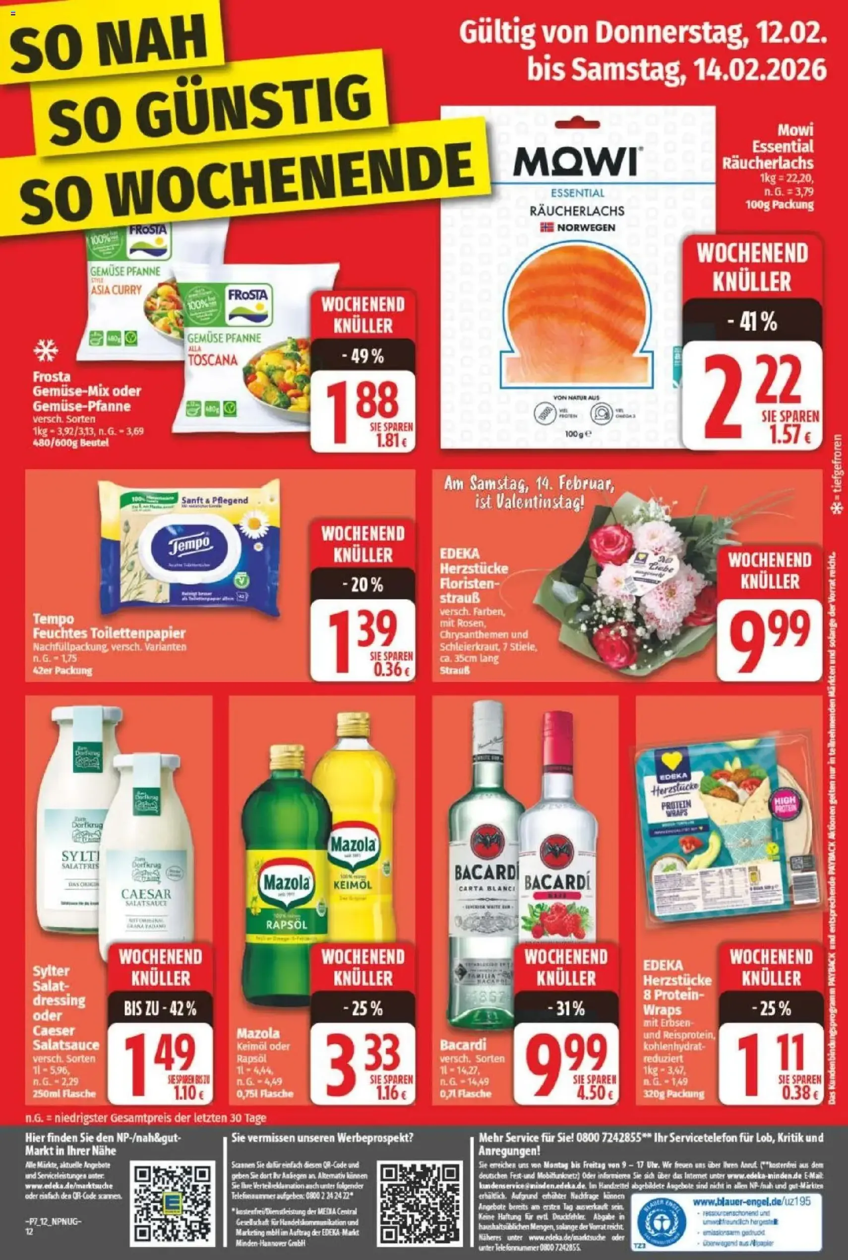 NP Discount Prospekt - Gültiger Prospekt ab 09.02.2026, Seite 12 von insgesamt 15