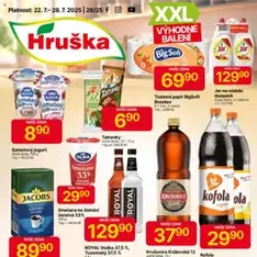 Hruška leták - náhled letáku platný od 29.07.2025