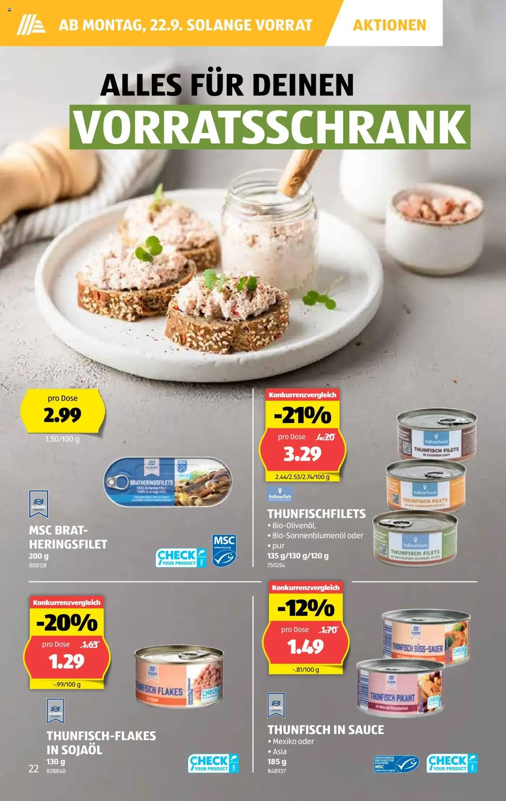 Aldi Aktionen - Gültiger Prospekt ab 18.09.2025, Seite 23 von insgesamt 32