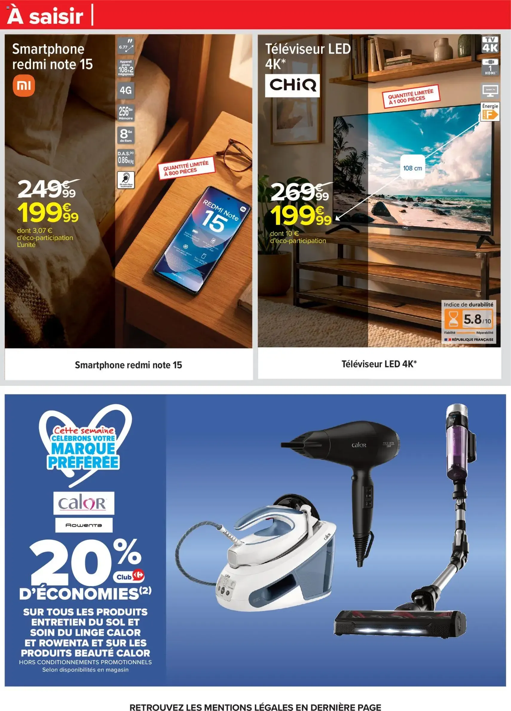 Carrefour catalogue semaine 14 - brochure valable à partir du 31/03/2026, page 62 sur 70
