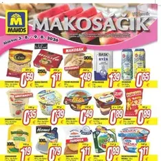 Makos leták - náhľad letáku platný od 03.08.2026