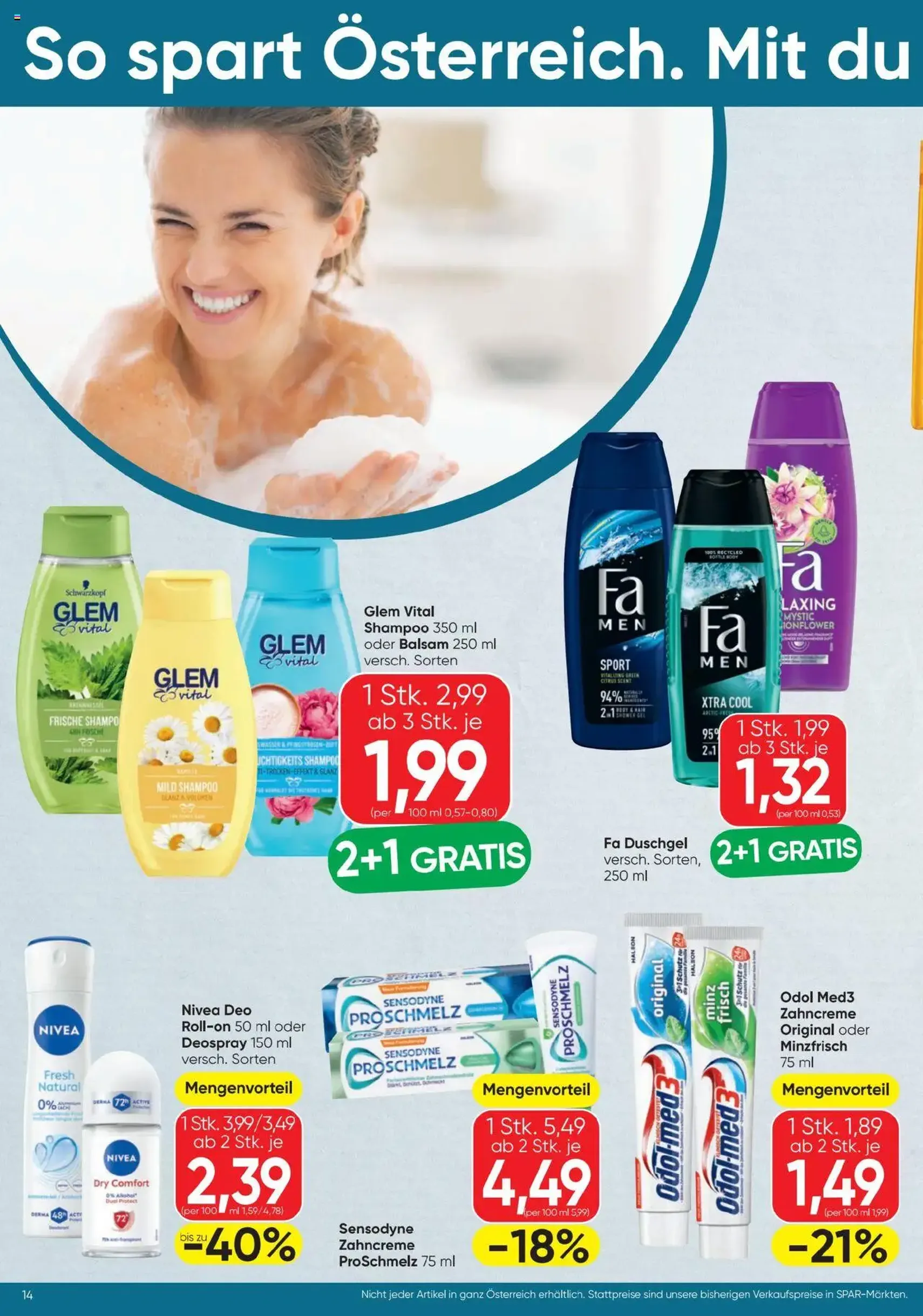 Spar Flugblatt - Gültiger Prospekt ab 02.10.2025, Seite 14 von insgesamt 16