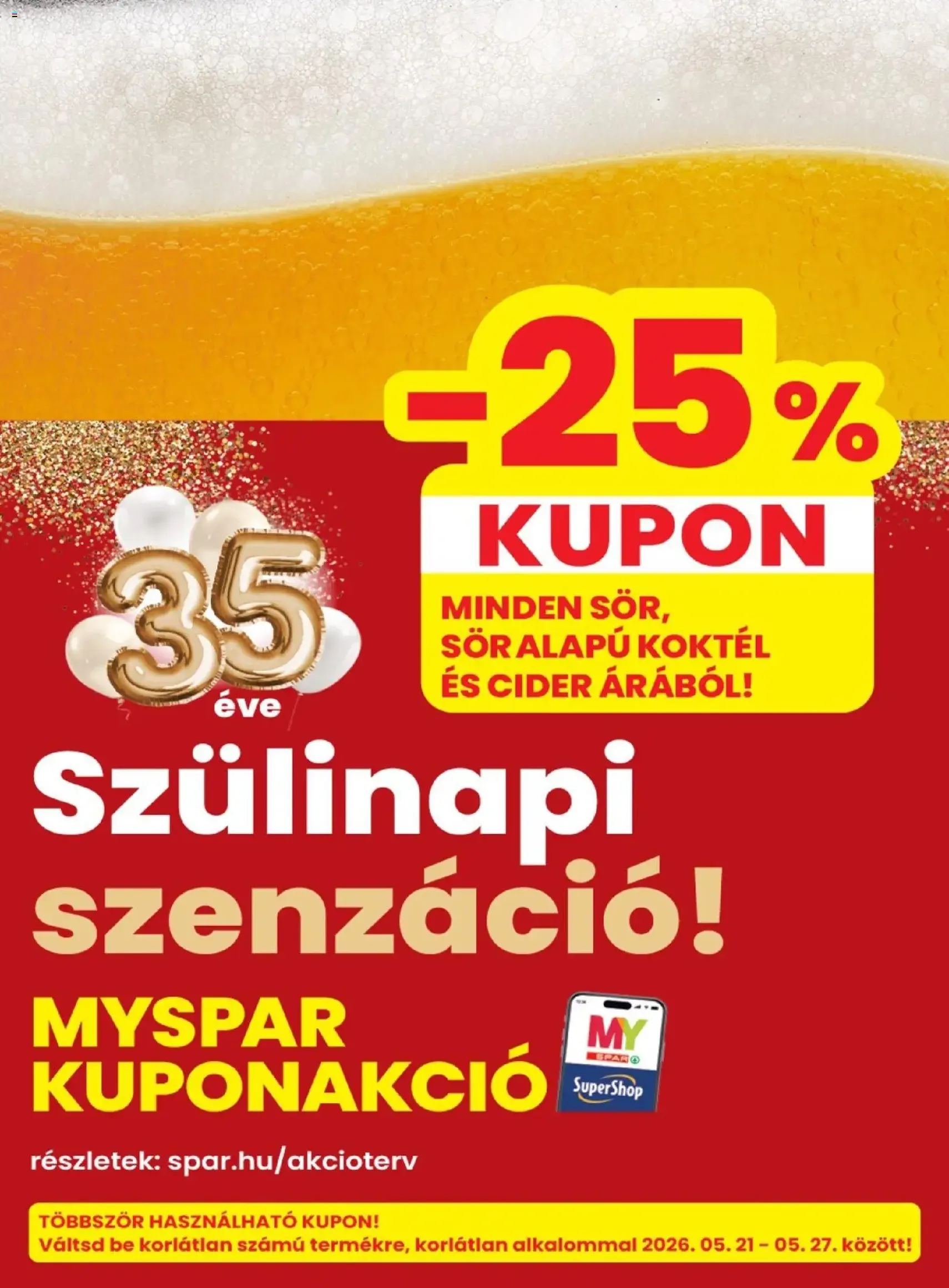 Spar akciós újság - 2026.05.21. érvényes szórólap 33 oldal 48 oldalból