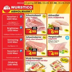 Wurstico Abholmarkt Flugblatt - Prospekt Vorschau gültig ab 03.09.2026