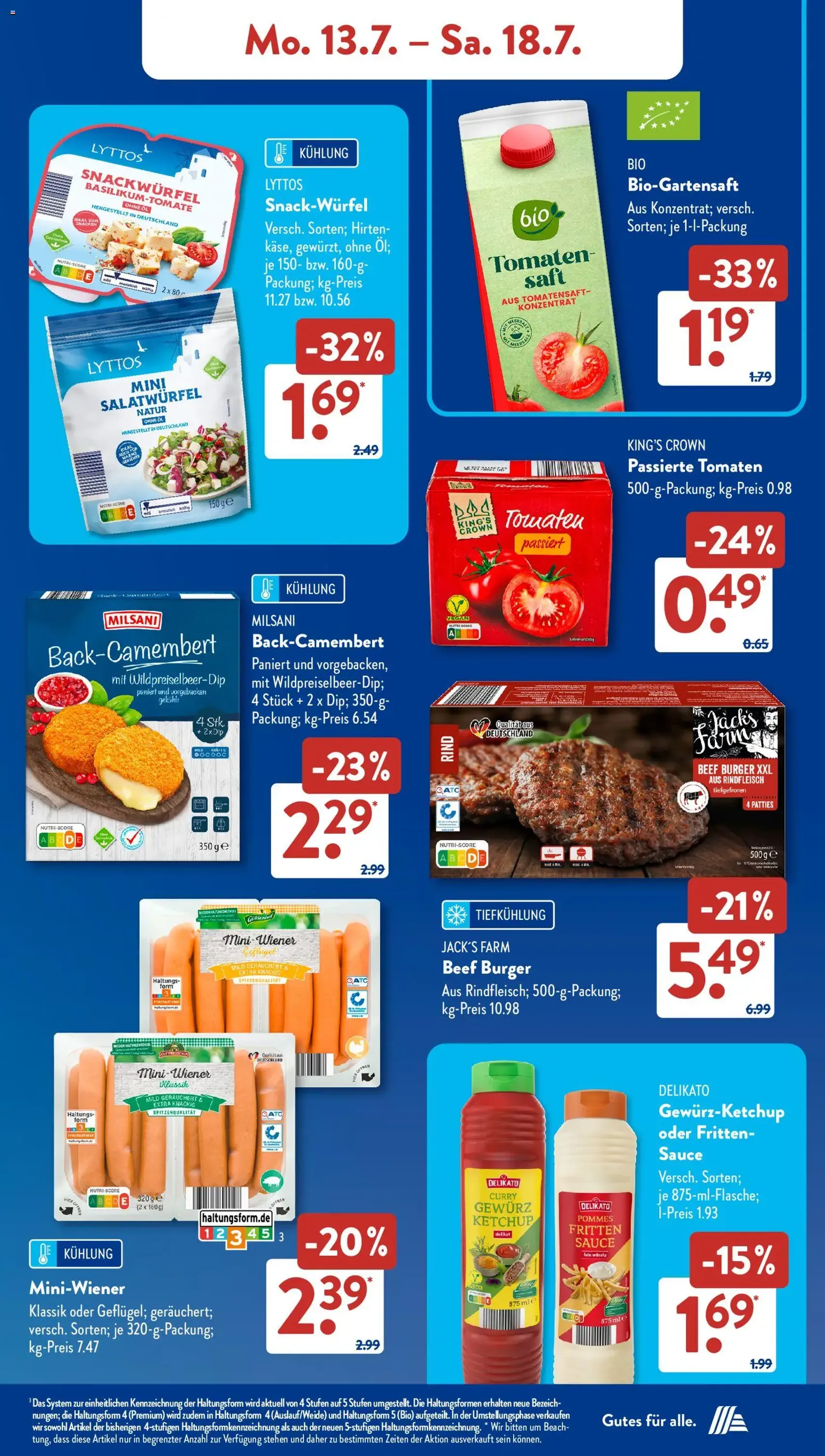 Aldi Süd Prospekt - Gültiger Prospekt ab 13.07.2026, Seite 6 von insgesamt 30