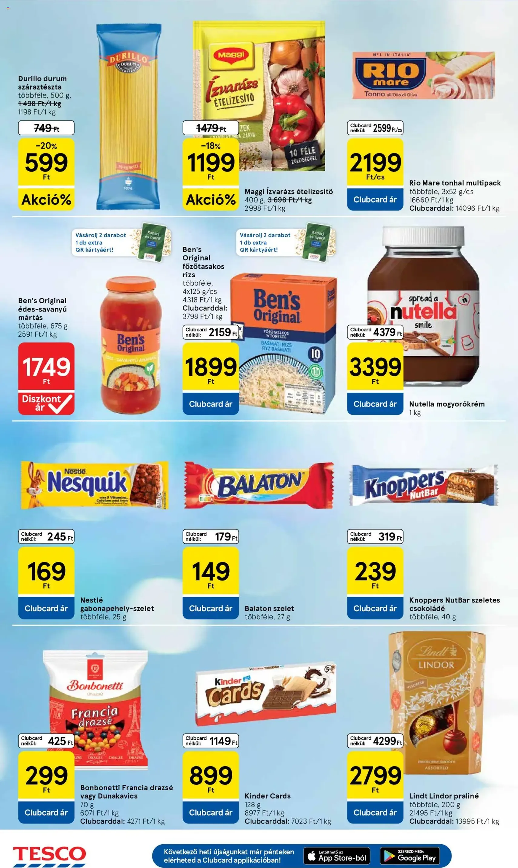 Tesco aktuális akciós újság - 2026.05.21. érvényes szórólap 20 oldal 34 oldalból