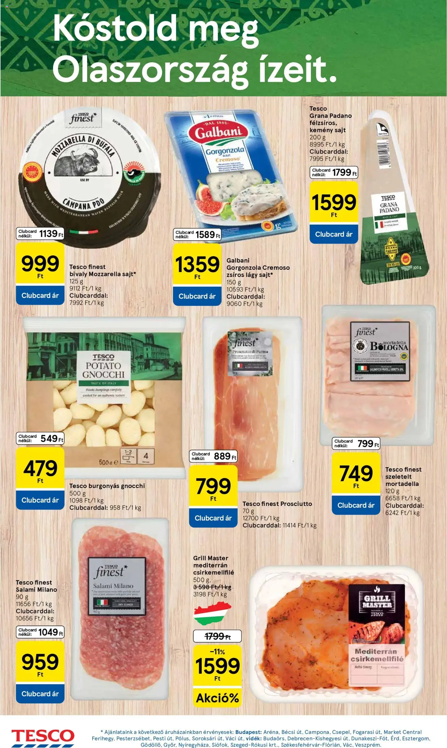 Tesco aktuális akciós újság - 2026.07.16. érvényes szórólap 8 oldal 30 oldalból