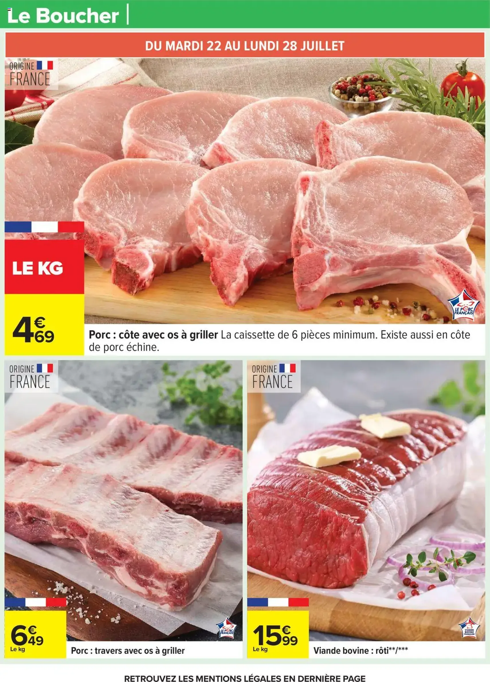 Carrefour catalogue semaine 30 - brochure valable à partir du 22/07/2025, page 18 sur 108 Carrefour catalogue semaine 30 - brochure valable à partir du 22/07/2025, page 18 sur 108