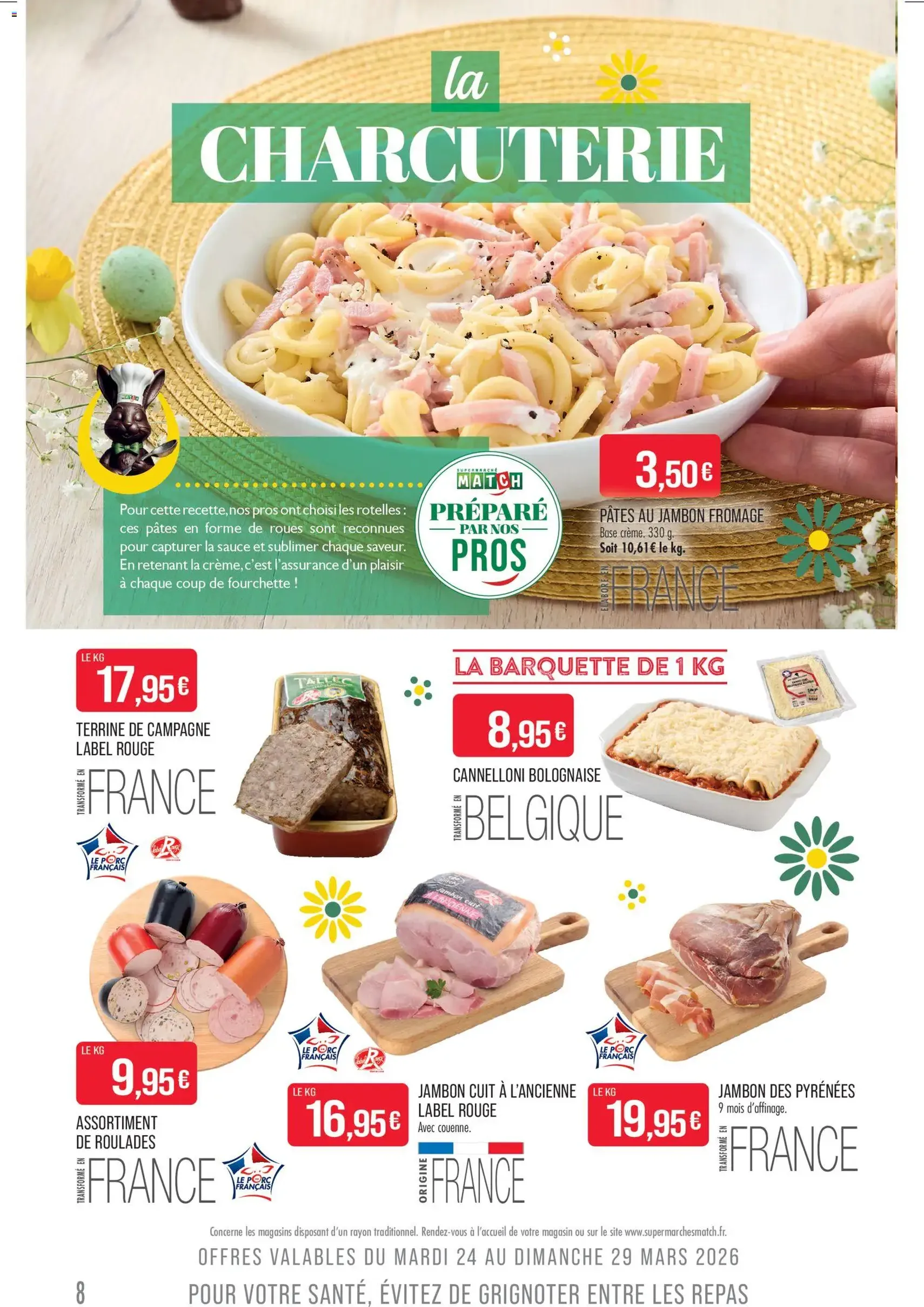 Match Supermarché catalogue - brochure valable à partir du 24/03/2026, page 8 sur 42