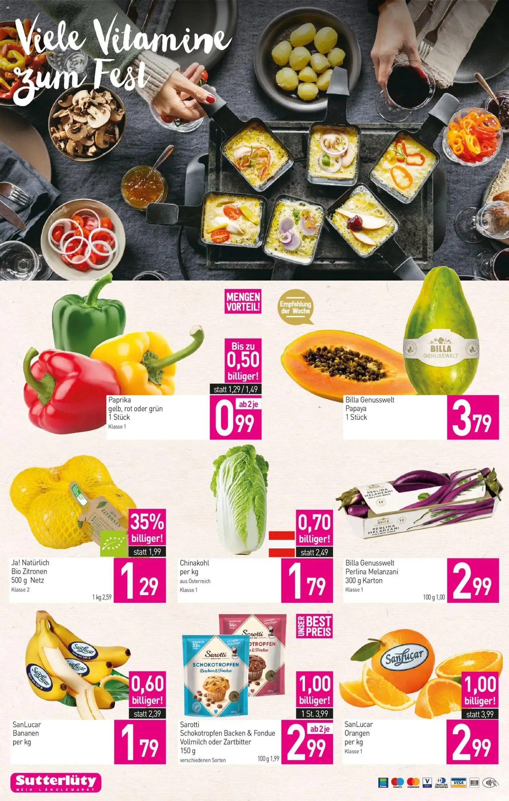 Sutterlüty Flugblatt - Gültiger Prospekt ab 22.12.2025, Seite 16 von insgesamt 16