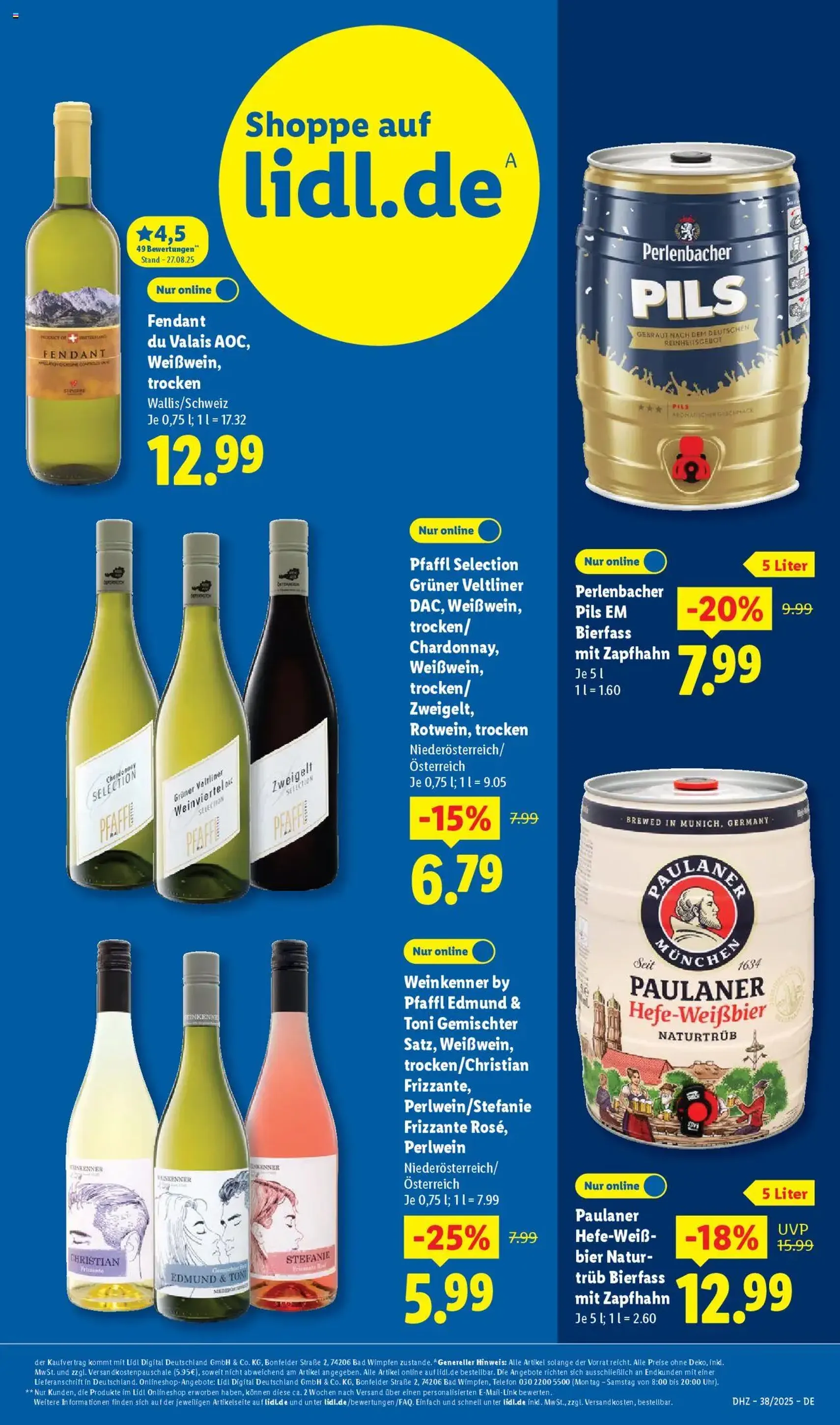 Lidl Prospekt - Gültiger Prospekt ab 15.09.2025, Seite 59 von insgesamt 68 Lidl Prospekt - Gültiger Prospekt ab 15.09.2025, Seite 59 von insgesamt 68
