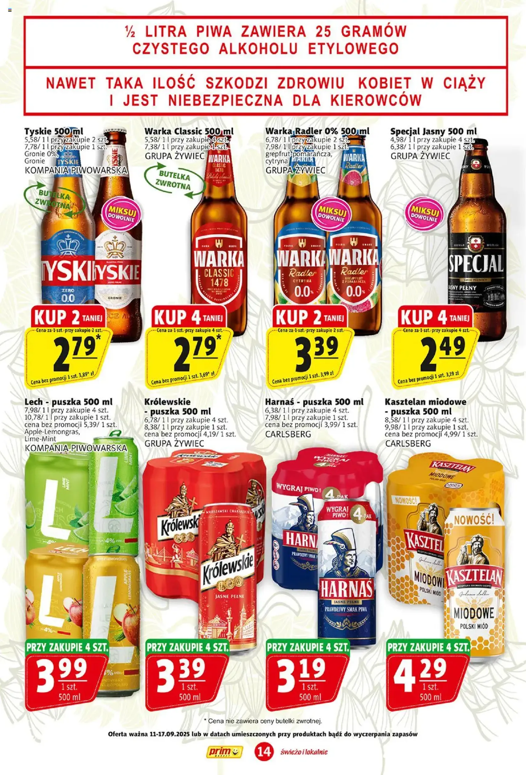 Prim Market Gazetka - ważny gazetka od 11.09.2025 strona 14 z 16 Prim Market Gazetka - ważny gazetka od 11.09.2025 strona 14 z 16