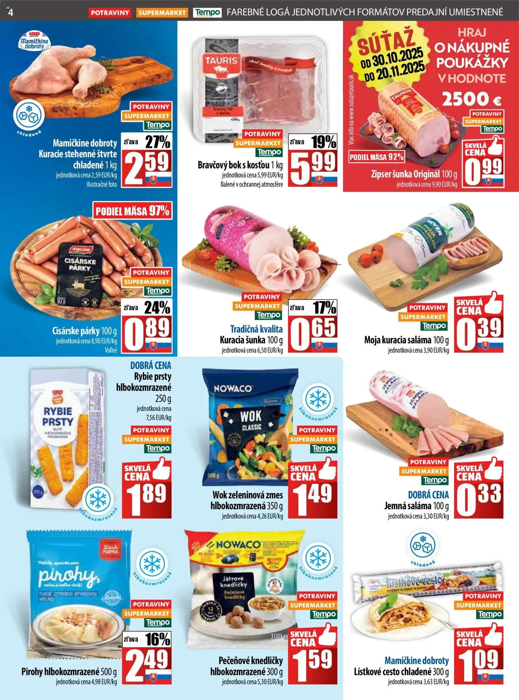 COOP Jednota leták - platný leták od 06.11.2025 strana 4 z 28