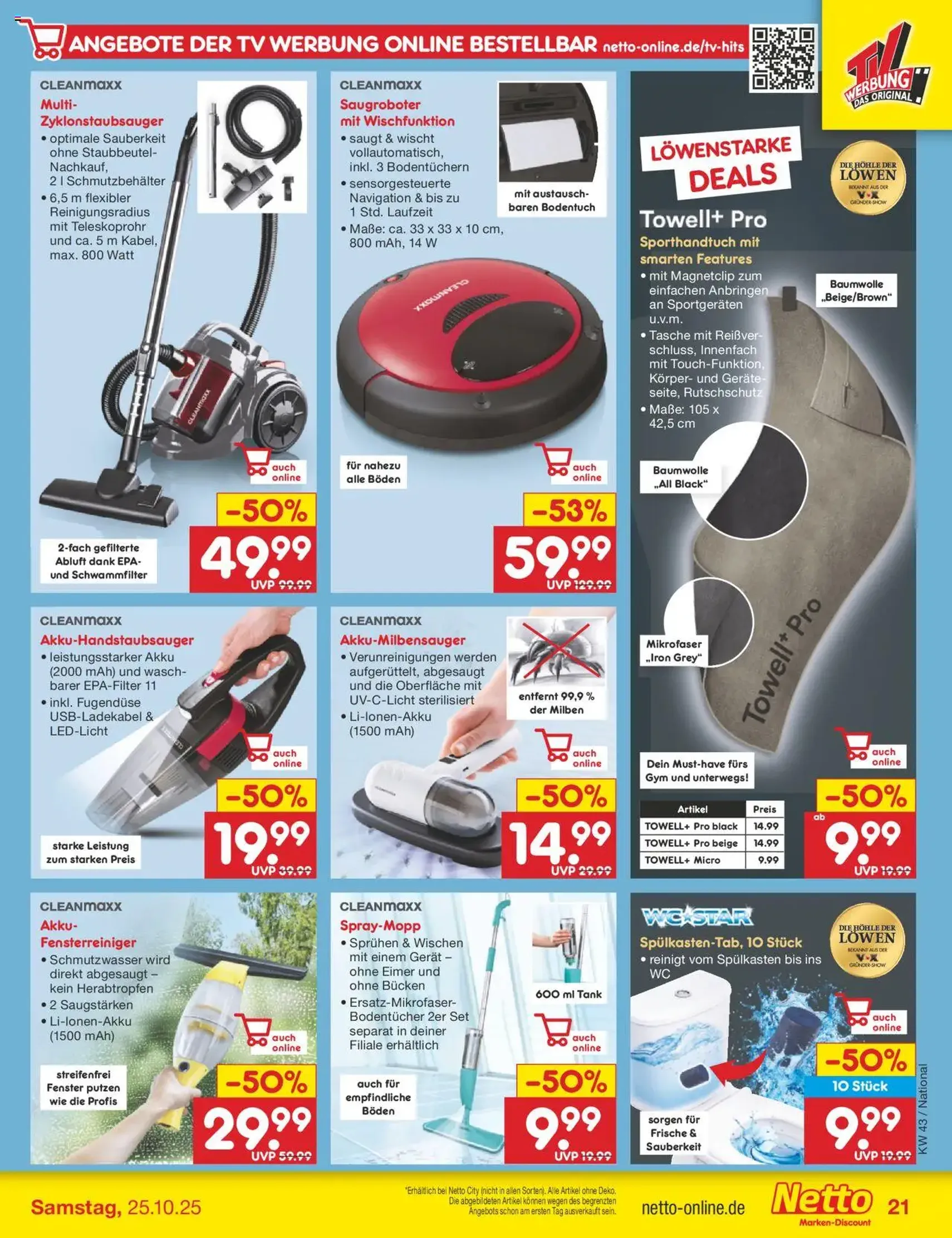 Netto Marken-Discount Prospekt - Gültiger Prospekt ab 20.10.2025, Seite 29 von insgesamt 69 Netto Marken-Discount Prospekt - Gültiger Prospekt ab 20.10.2025, Seite 29 von insgesamt 69