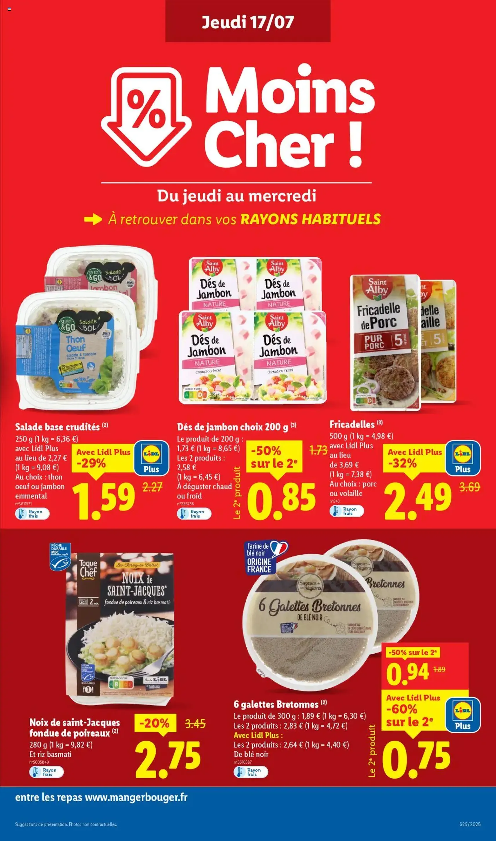LIDL catalogue semaine 28 - brochure valable à partir du 17/07/2025, page 11 sur 82 LIDL catalogue semaine 28 - brochure valable à partir du 17/07/2025, page 11 sur 82