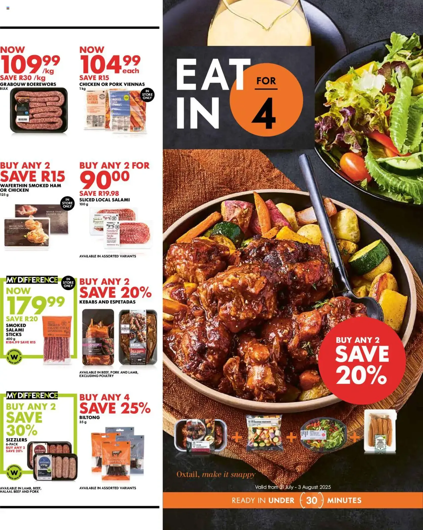 Woolworths Specials - valid flyer from 21/07/2025, page 4 of 12