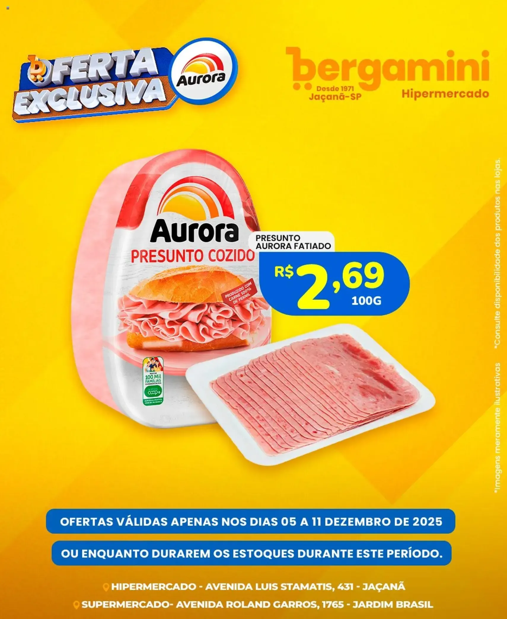 Supermercado Bergamini - Ofertas Aurora - folheto válido a partir de 05/12/2025 página 2 de 9