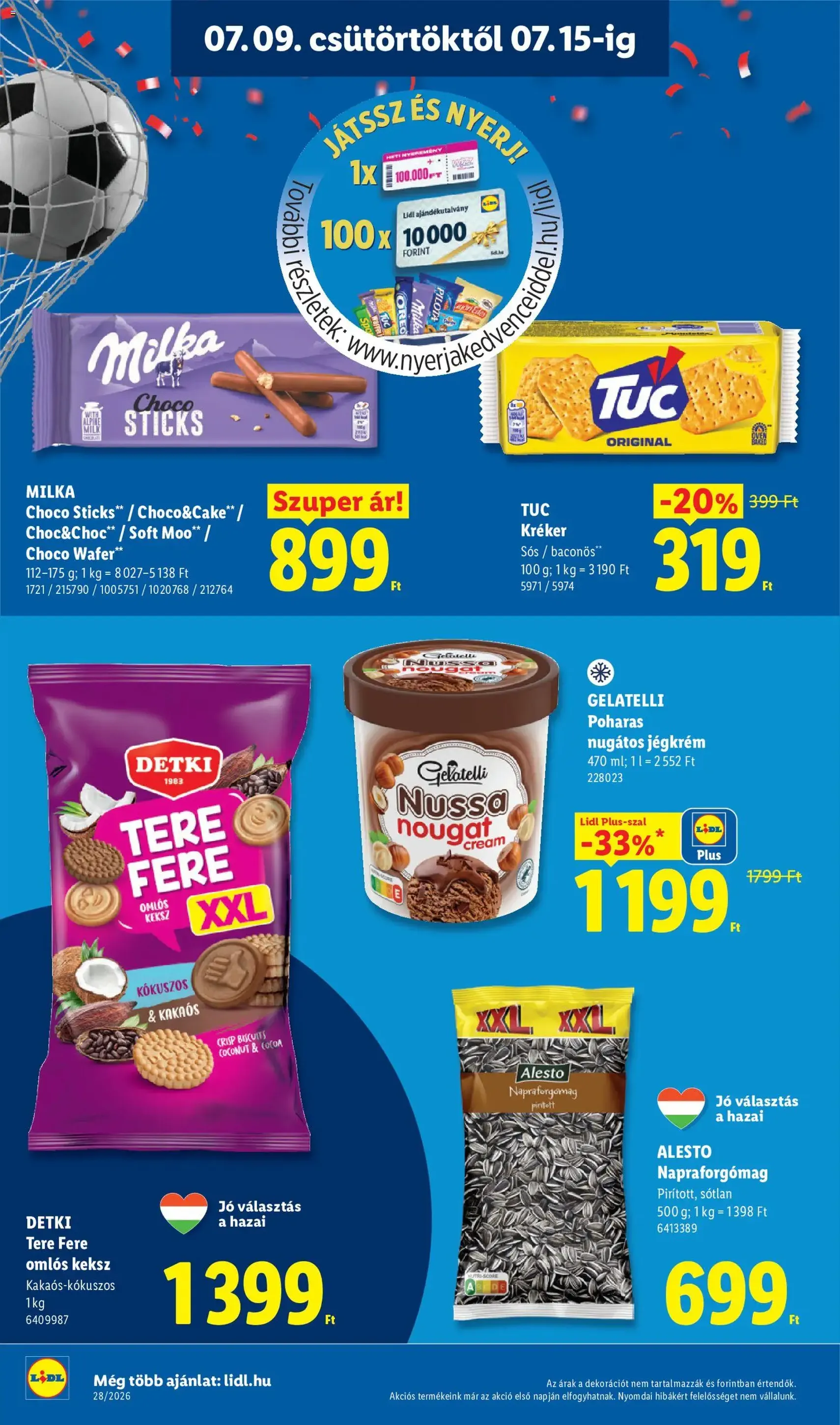Lidl akciós újság - 2026.07.09. érvényes szórólap 26 oldal 80 oldalból