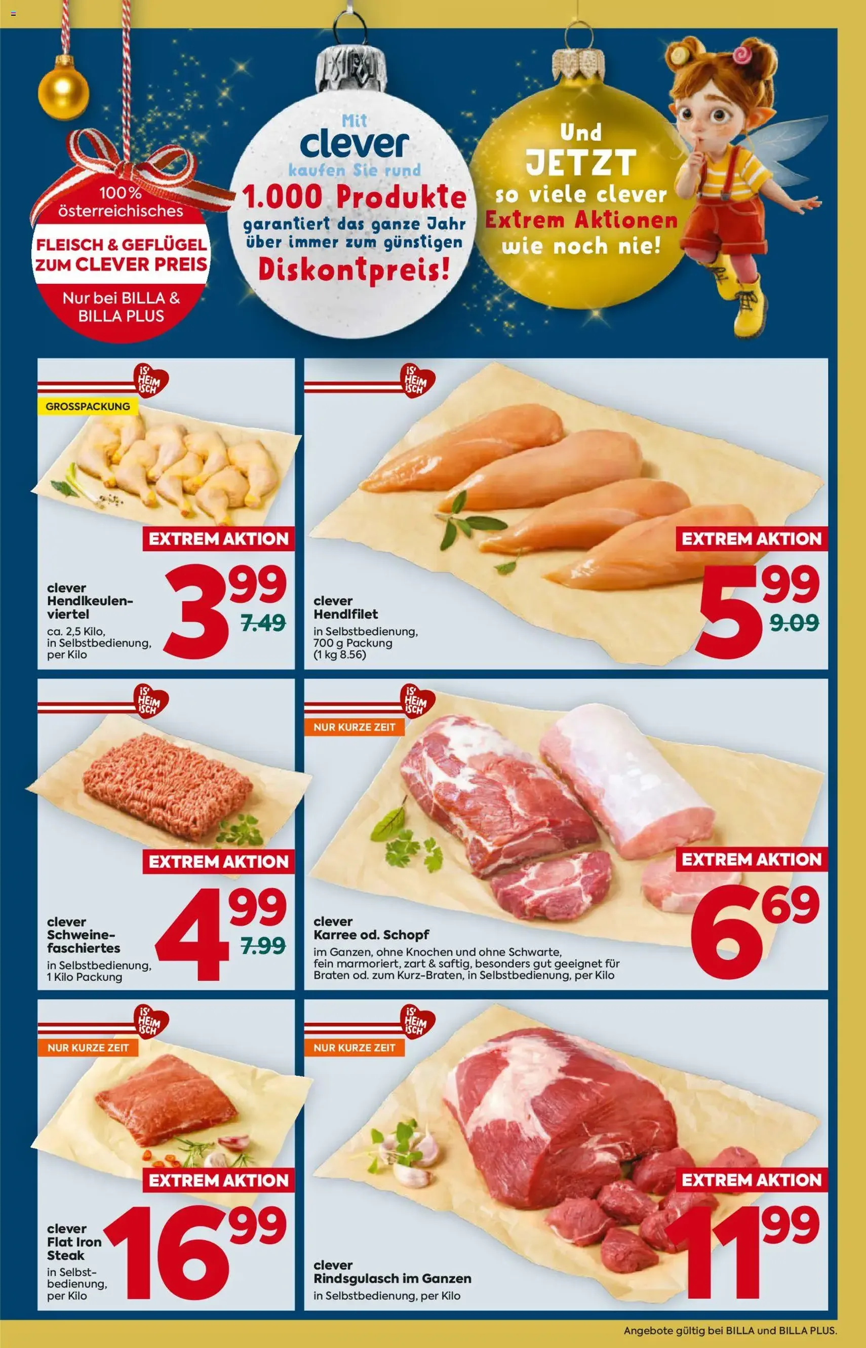 Billa Flugblatt - Gültiger Prospekt ab 04.12.2025, Seite 3 von insgesamt 20