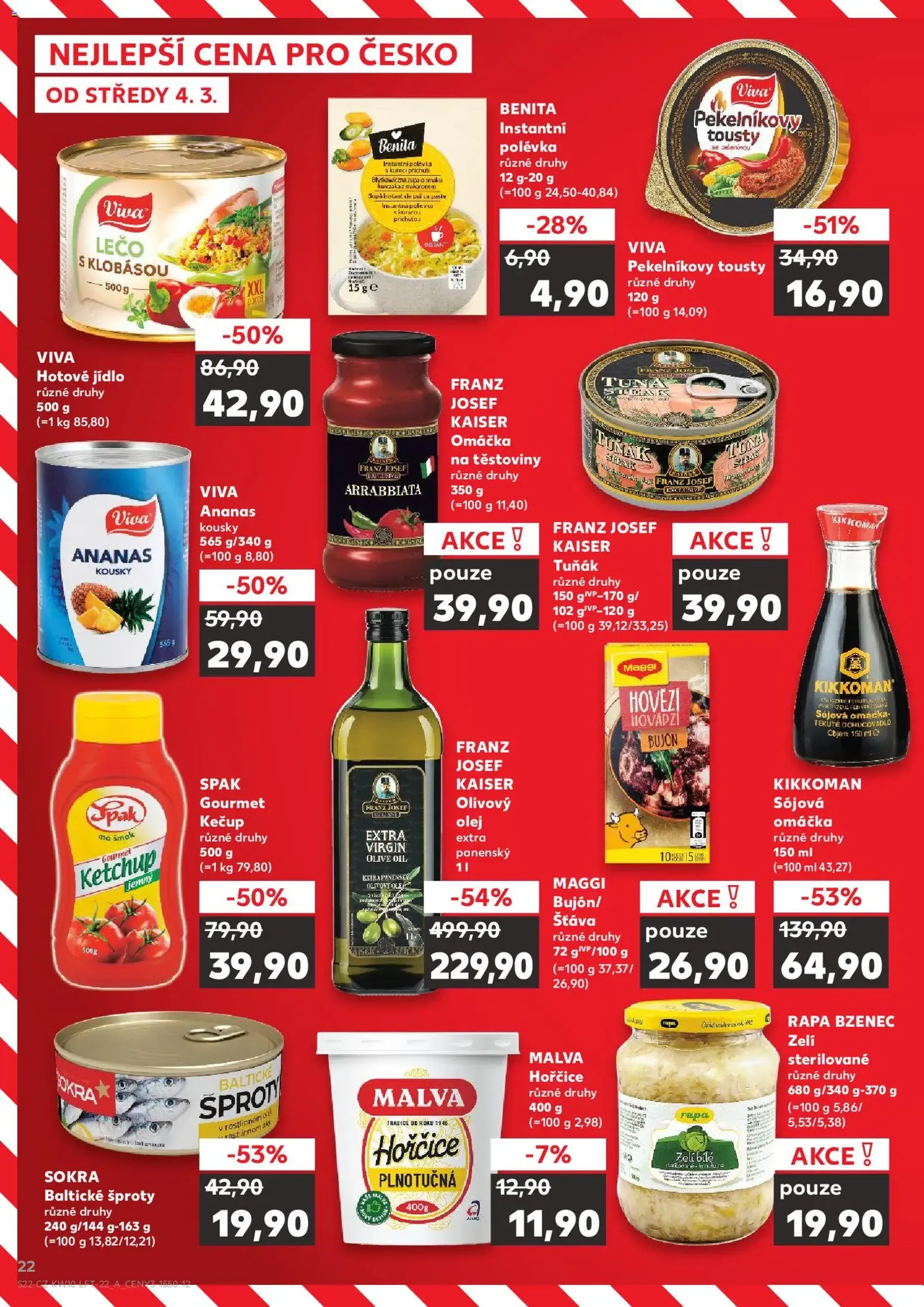 Kaufland leták - platný leták od 04.03.2026 strana 22 z 64
