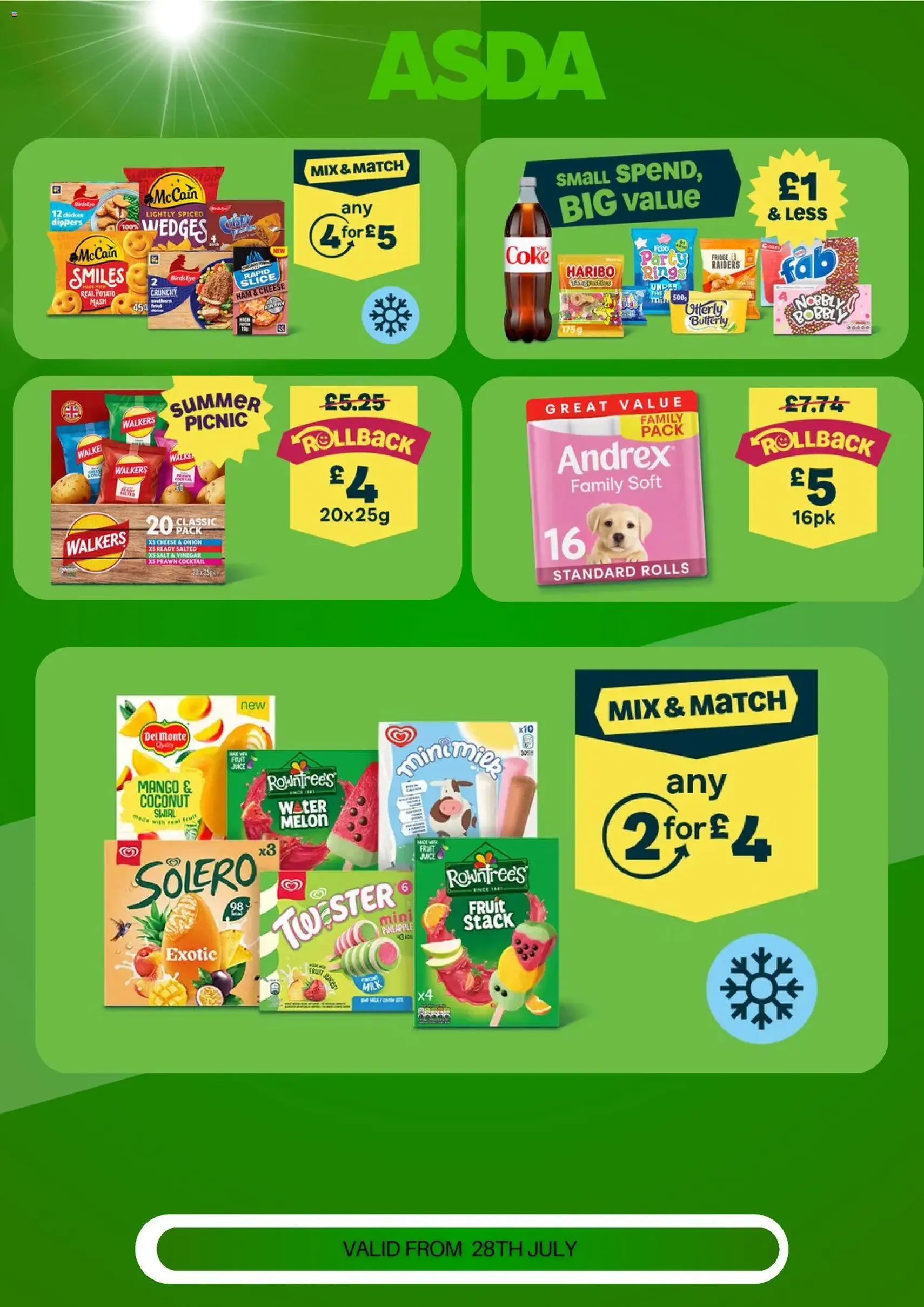 Weekly offers Asda - valid flyer from 28/07/2026, page 2 of 5