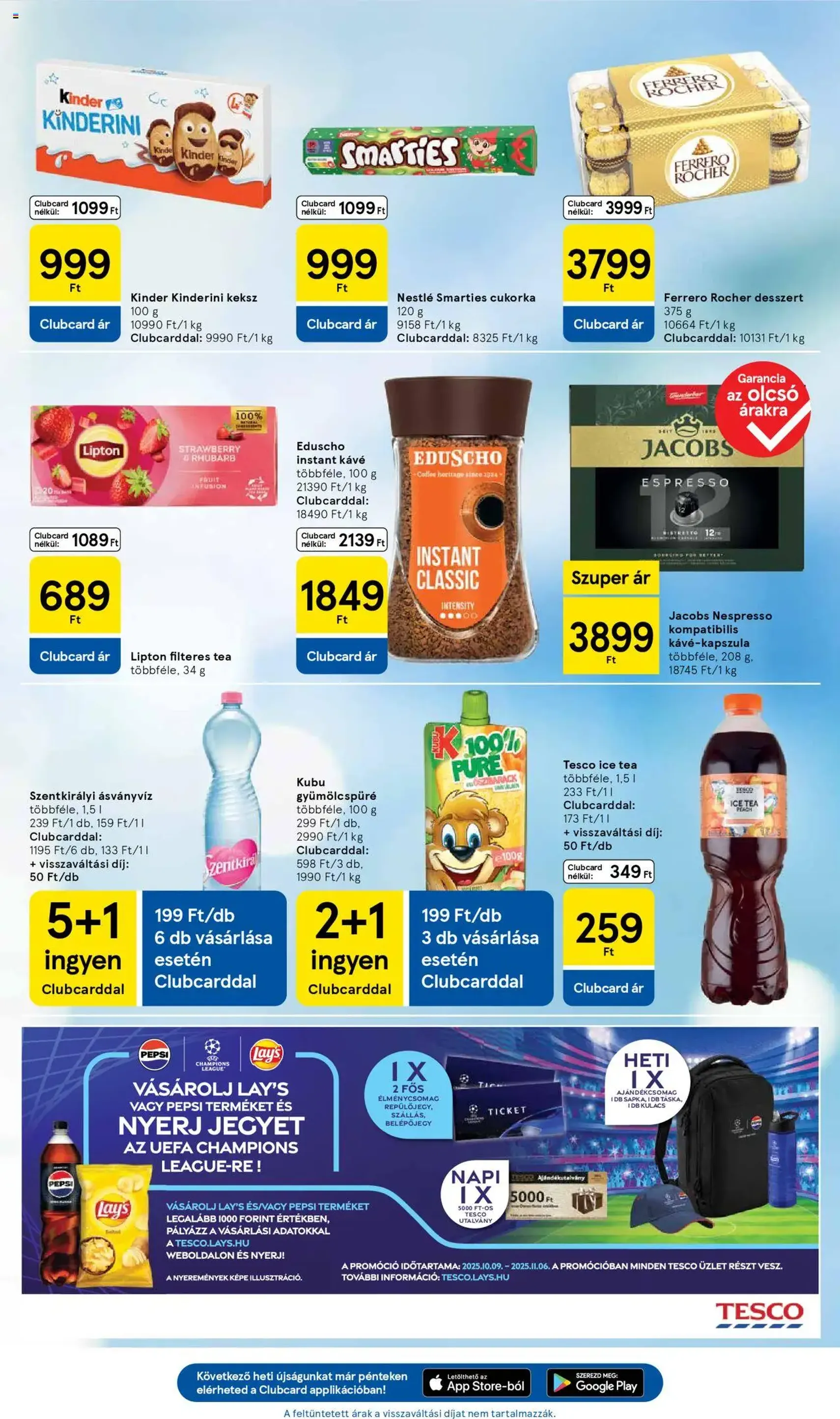 Tesco Hipermarket - Akciós újság - 2025.10.09. érvényes szórólap 23 oldal 32 oldalból