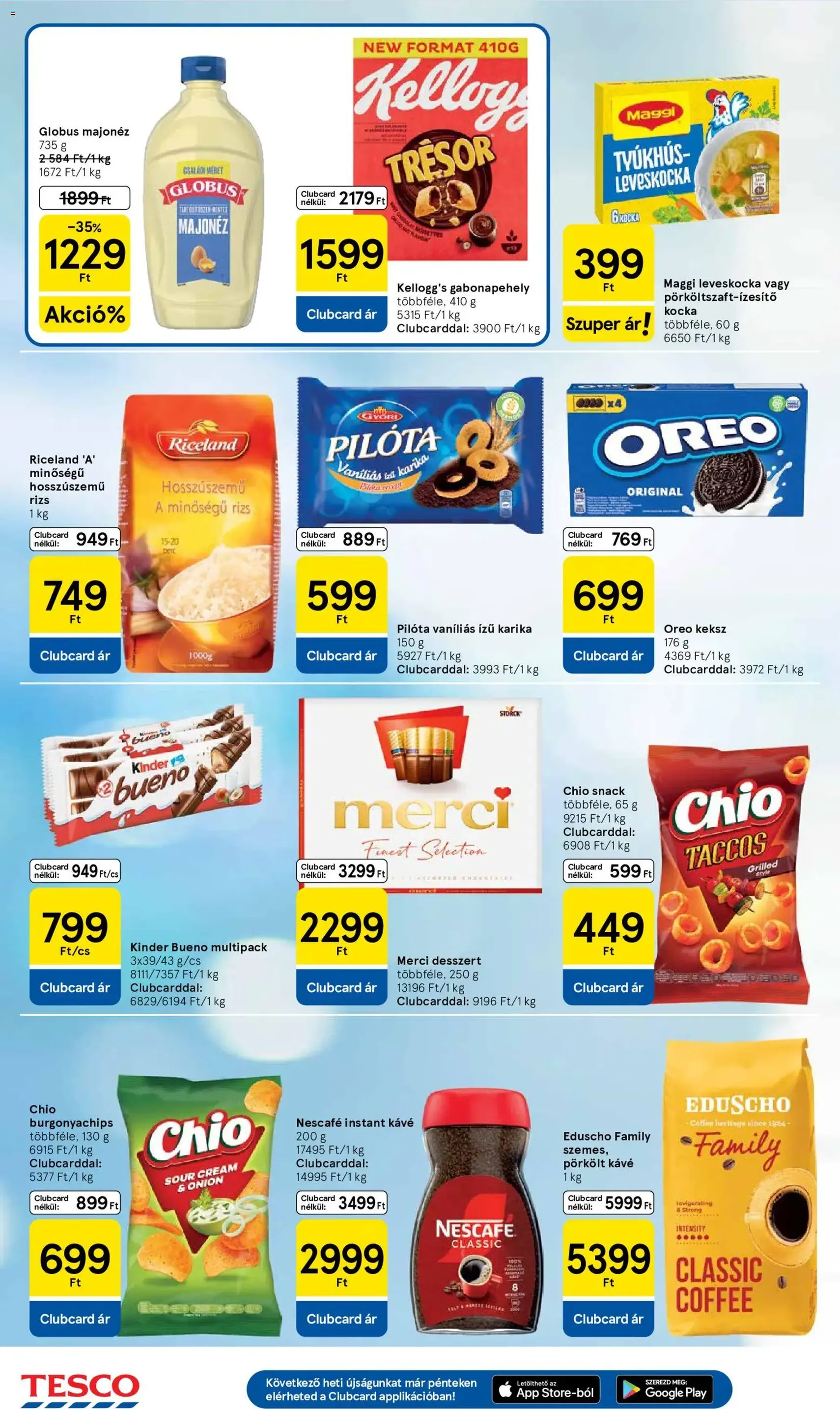 Tesco aktuális akciós újság - 2026.05.14. érvényes szórólap 6 oldal 34 oldalból