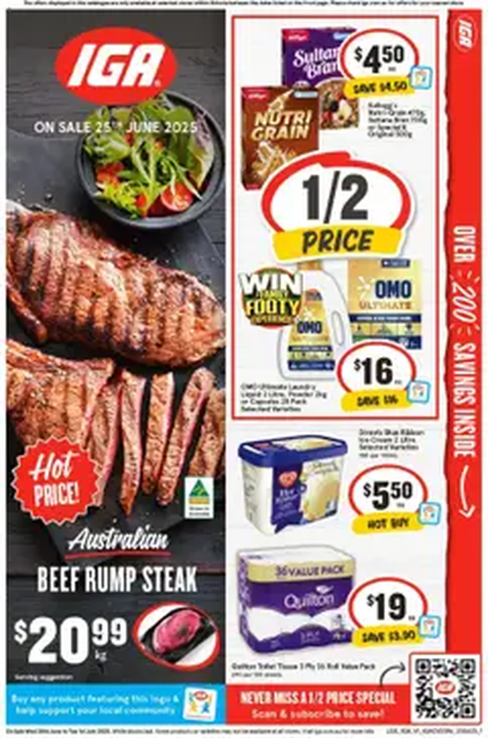 IGA Catalogue VIC - valid flyer from 25/06/2025, page 1 of 1