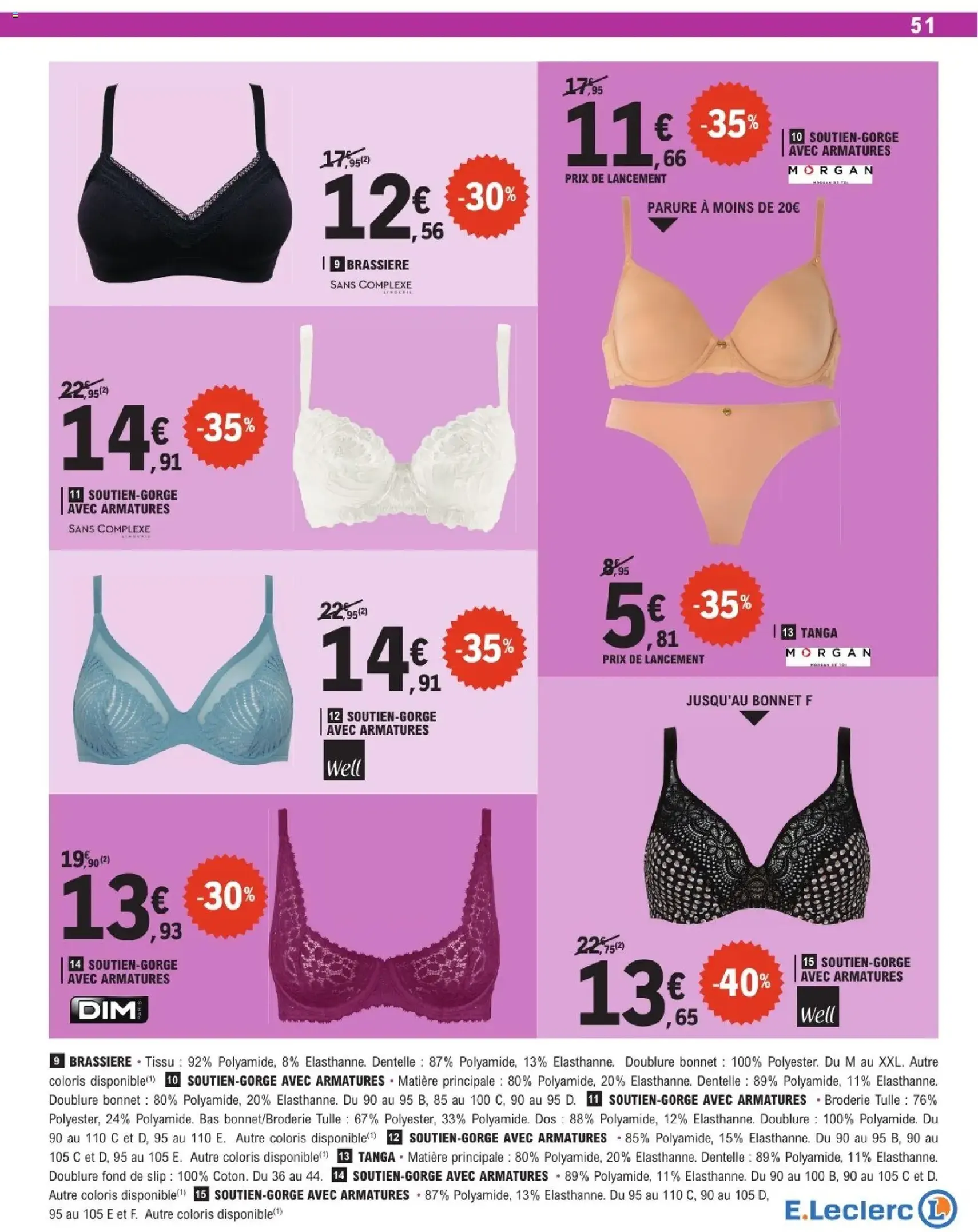 E.Leclerc catalogue semaine 9 - brochure valable à partir du 24/02/2026, page 51 sur 56