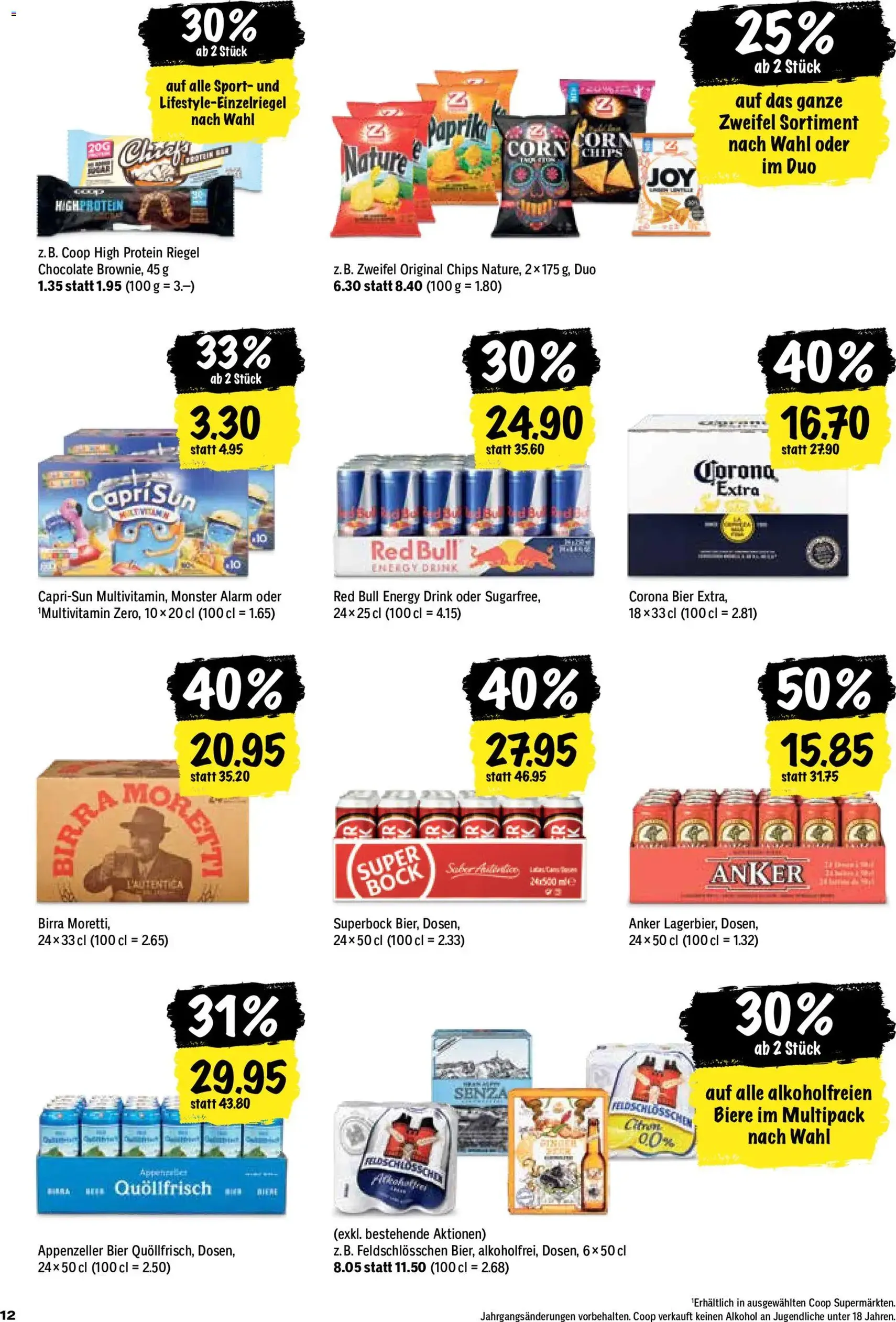 Coop aktionen - Gültiger Prospekt ab 06.08.2026, Seite 12 von insgesamt 24