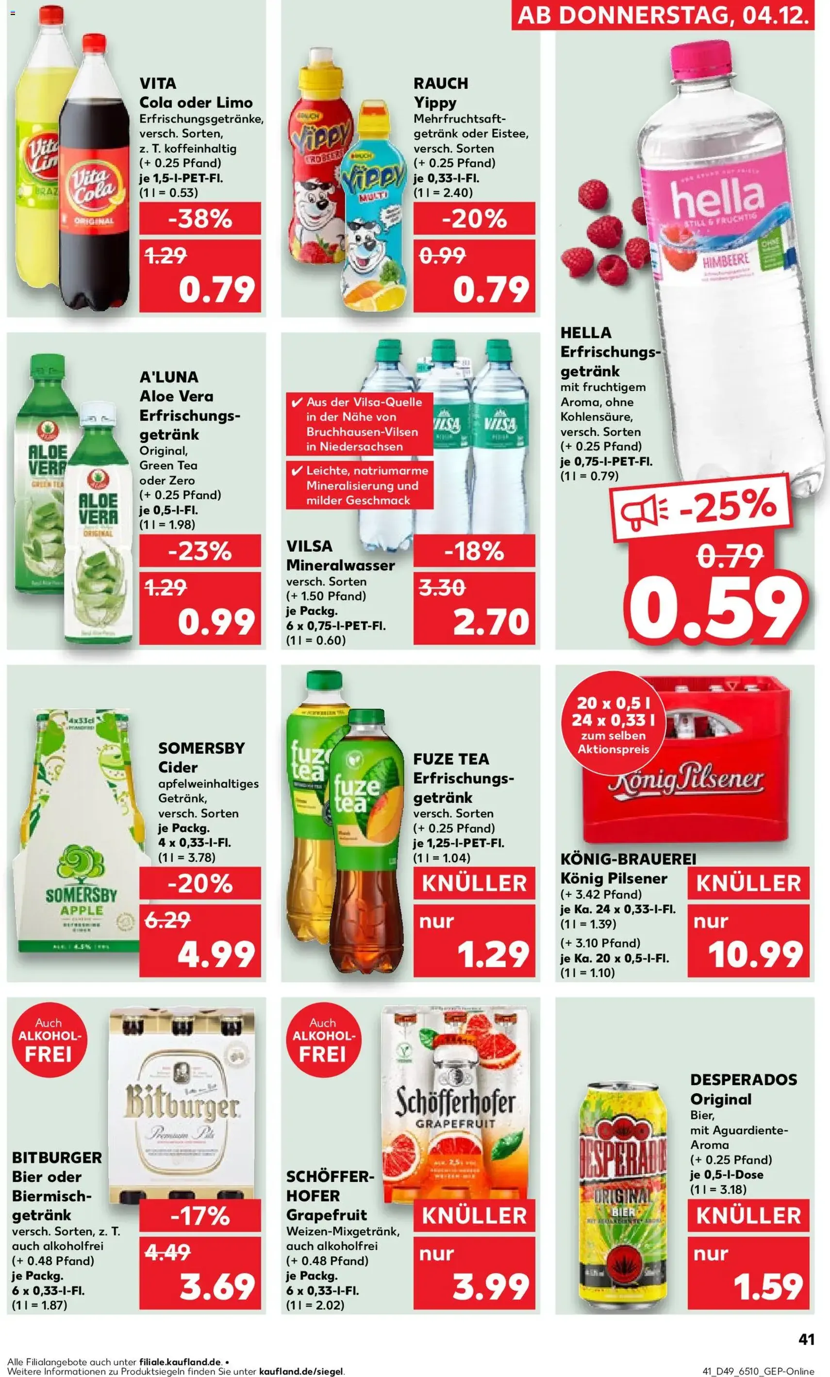 Kaufland DE - DE Folder Köln - geldige folder vanaf 04-12-2025 pagina 41 van 66