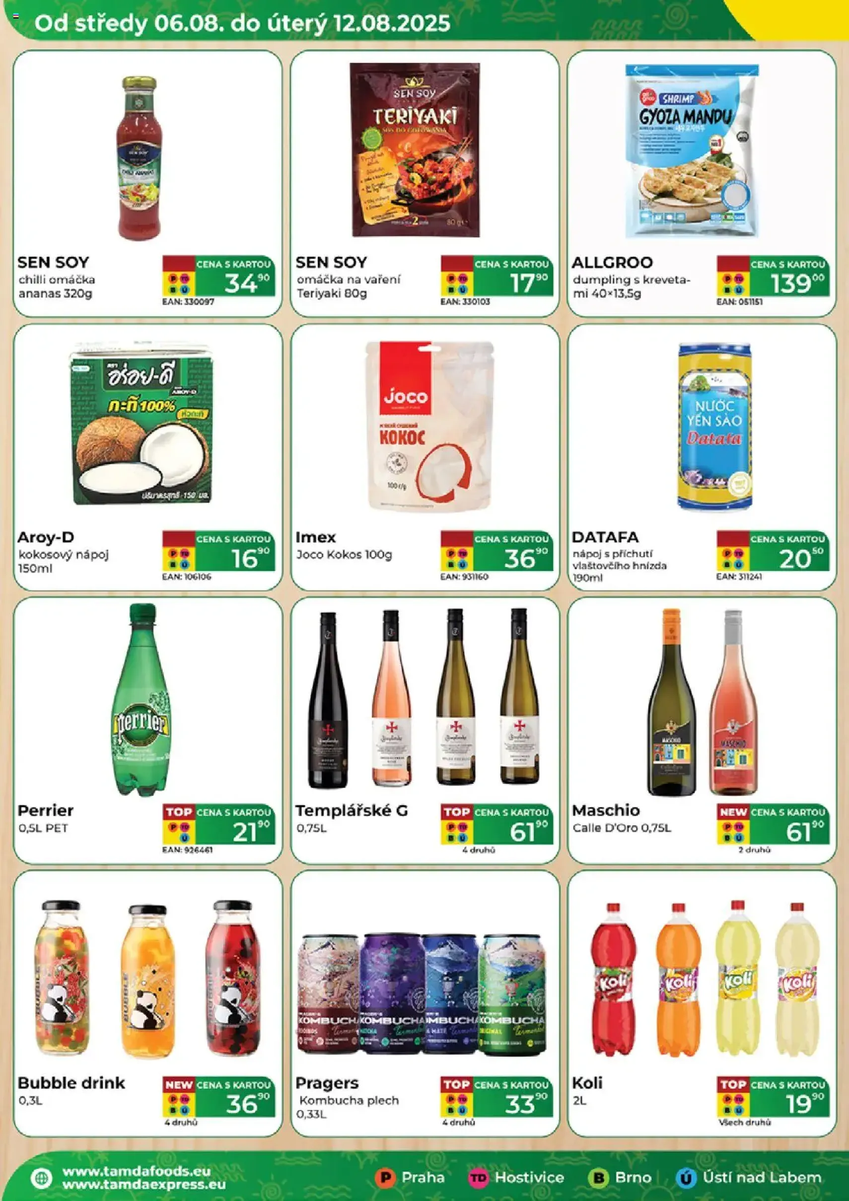 Tamda Foods leták - platný leták od 06.08.2025 strana 4 z 52 Tamda Foods leták - platný leták od 06.08.2025 strana 4 z 52