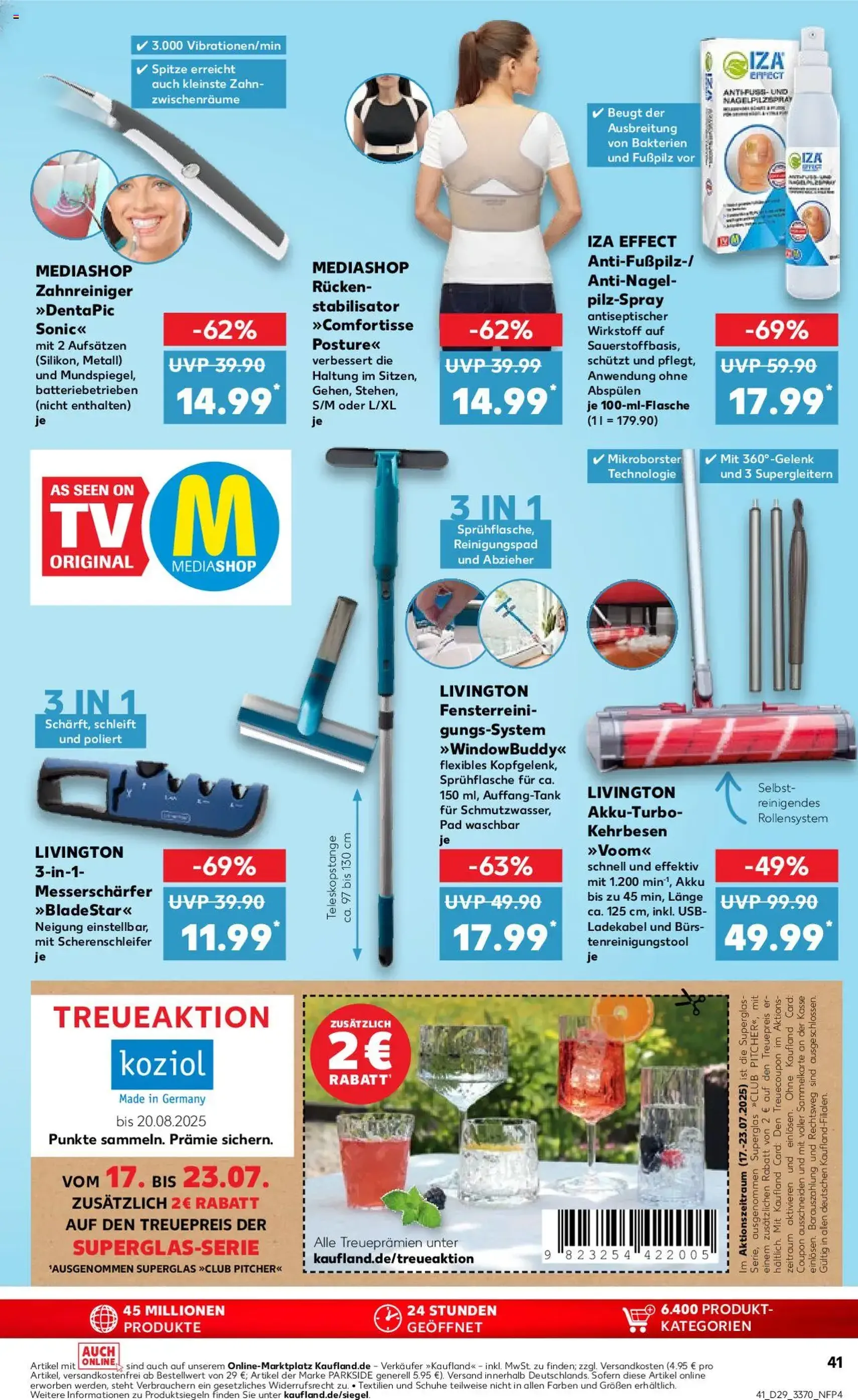 Kaufland Prospekt - Gültiger Prospekt ab 17.07.2025, Seite 41 von insgesamt 54 Kaufland Prospekt - Gültiger Prospekt ab 17.07.2025, Seite 41 von insgesamt 54