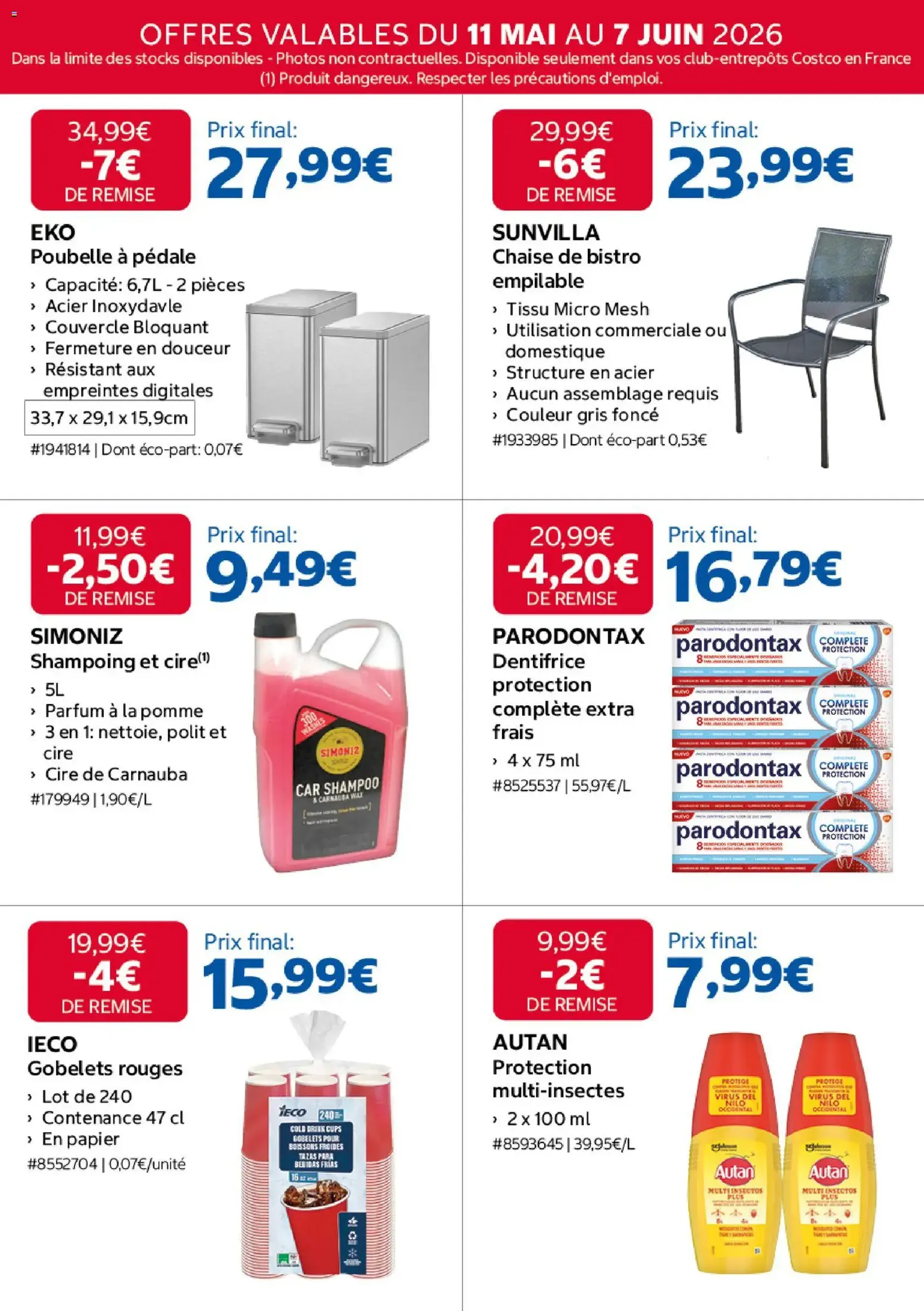 Costco catalogue - brochure valable à partir du 11/05/2026, page 6 sur 20