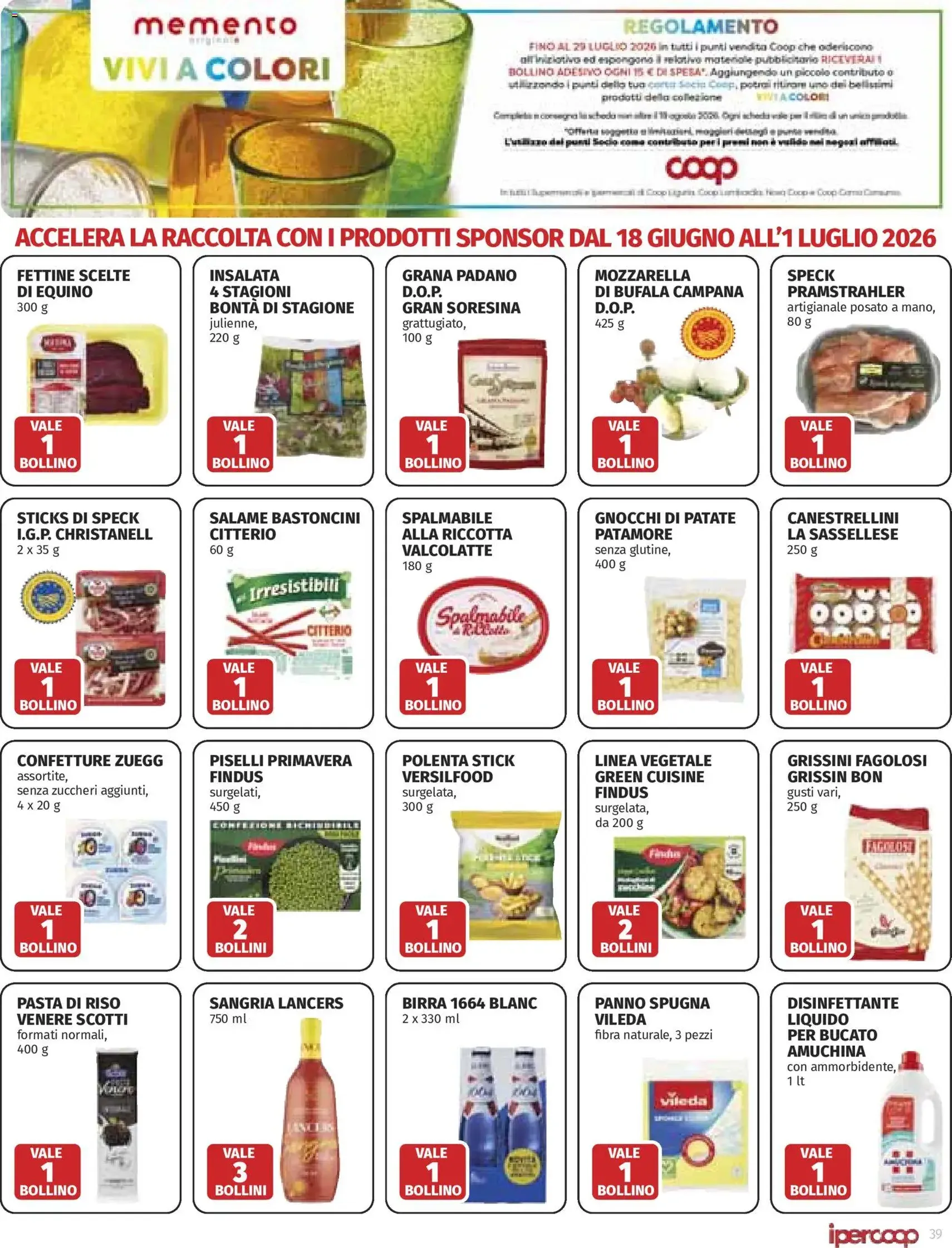 Ipercoop volantino - volantino valido dal 18/06/2026 pagina 39 di 47