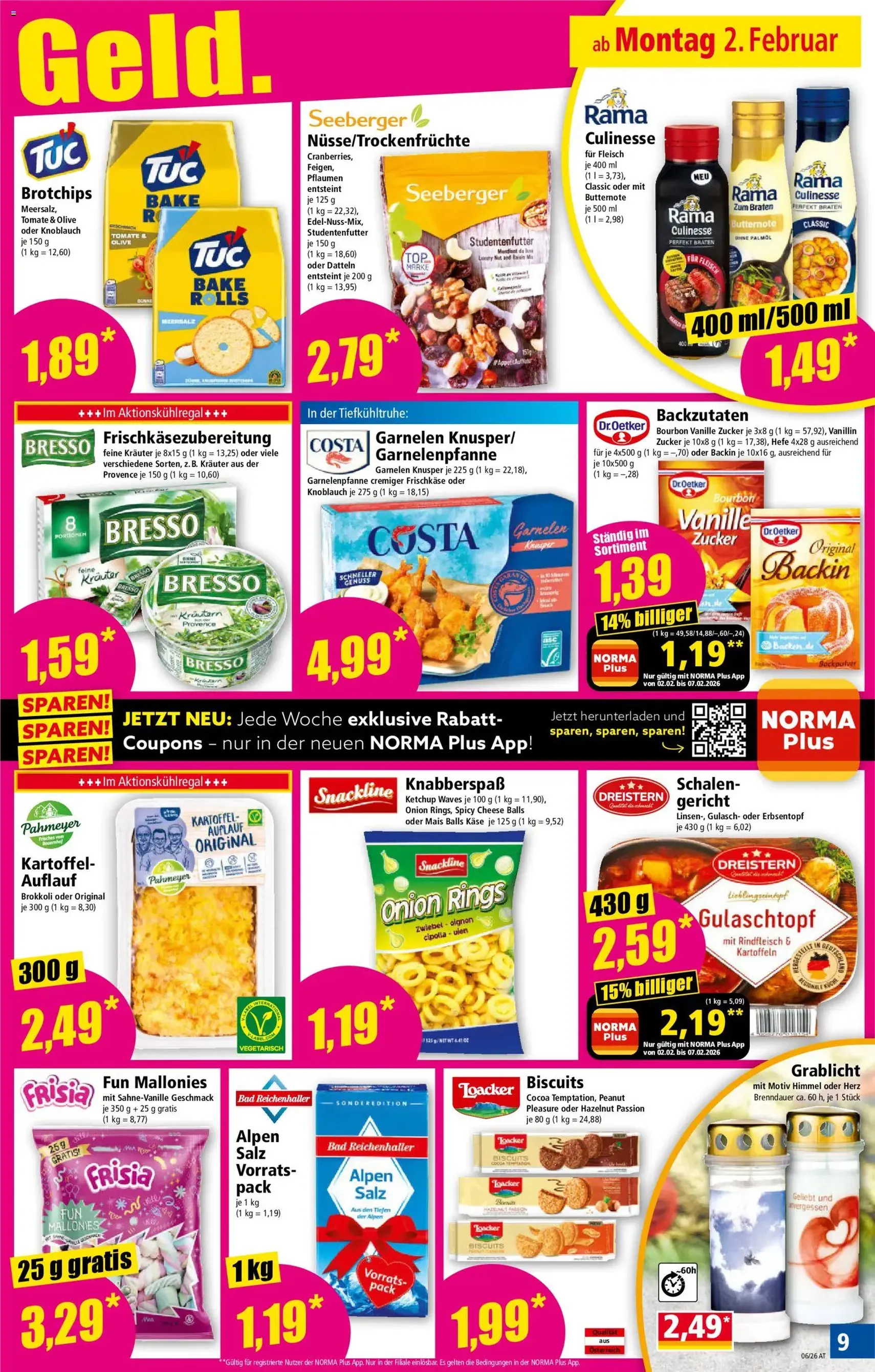 Norma Flugblatt - Gültiger Prospekt ab 02.02.2026, Seite 9 von insgesamt 20