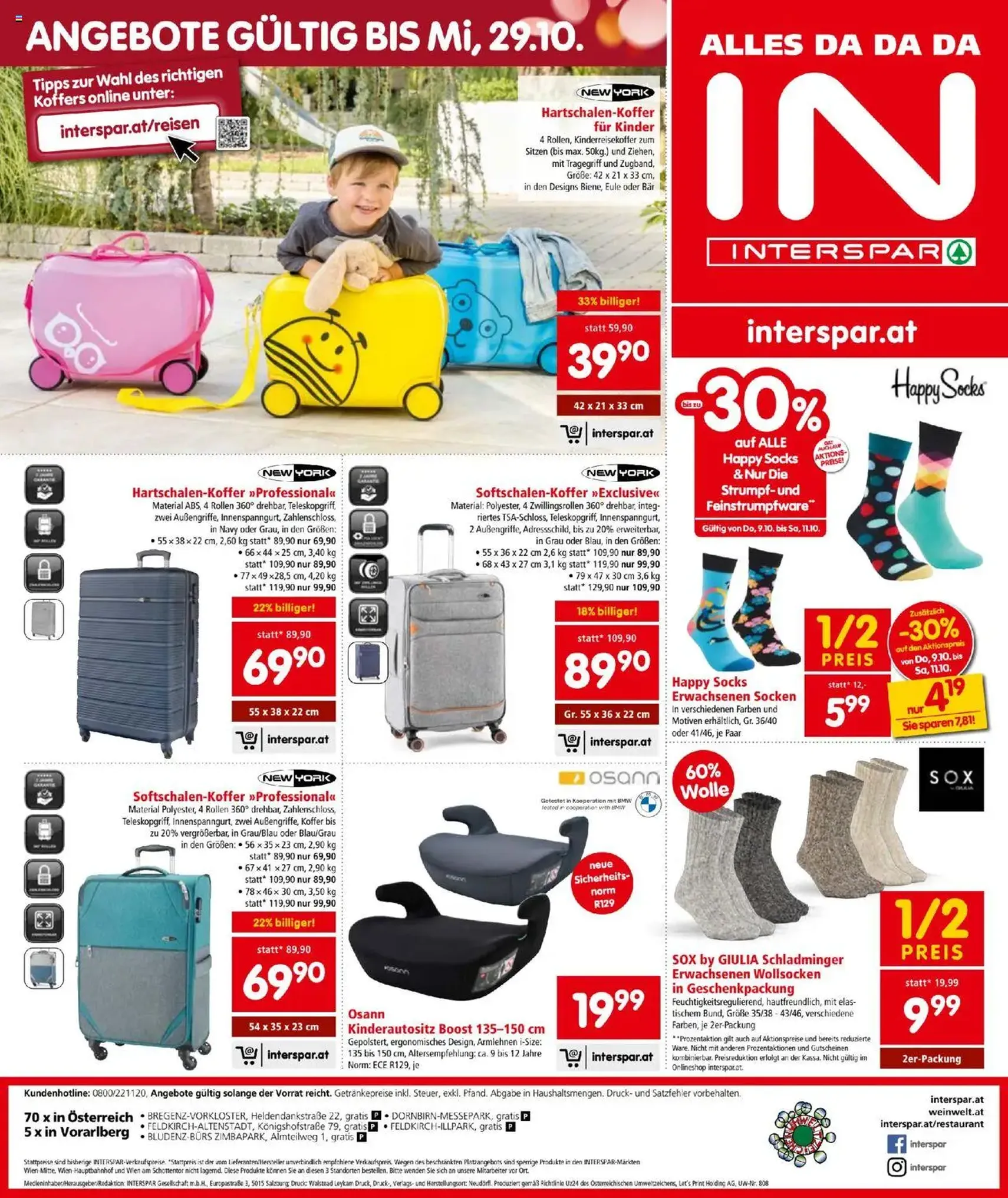 Interspar Flugblatt - Gültiger Prospekt ab 09.10.2025, Seite 20 von insgesamt 20