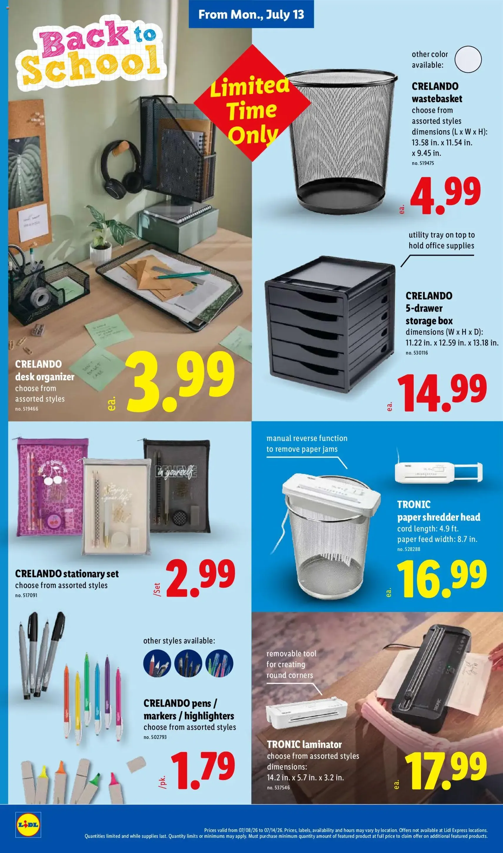 Lidl Weekly Ad - valid flyer from 07/08/2026, page 38 of 42